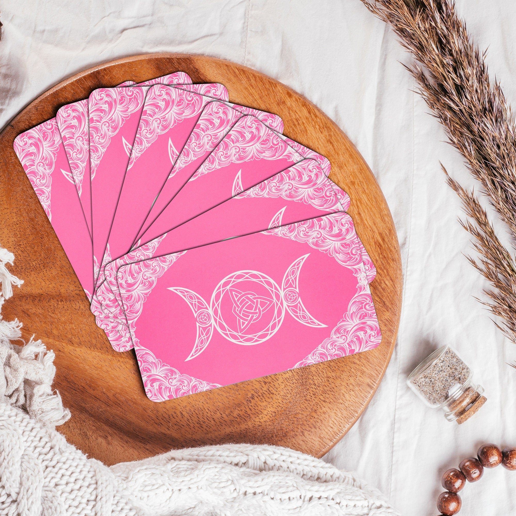 Pink Rider Tarot Deck