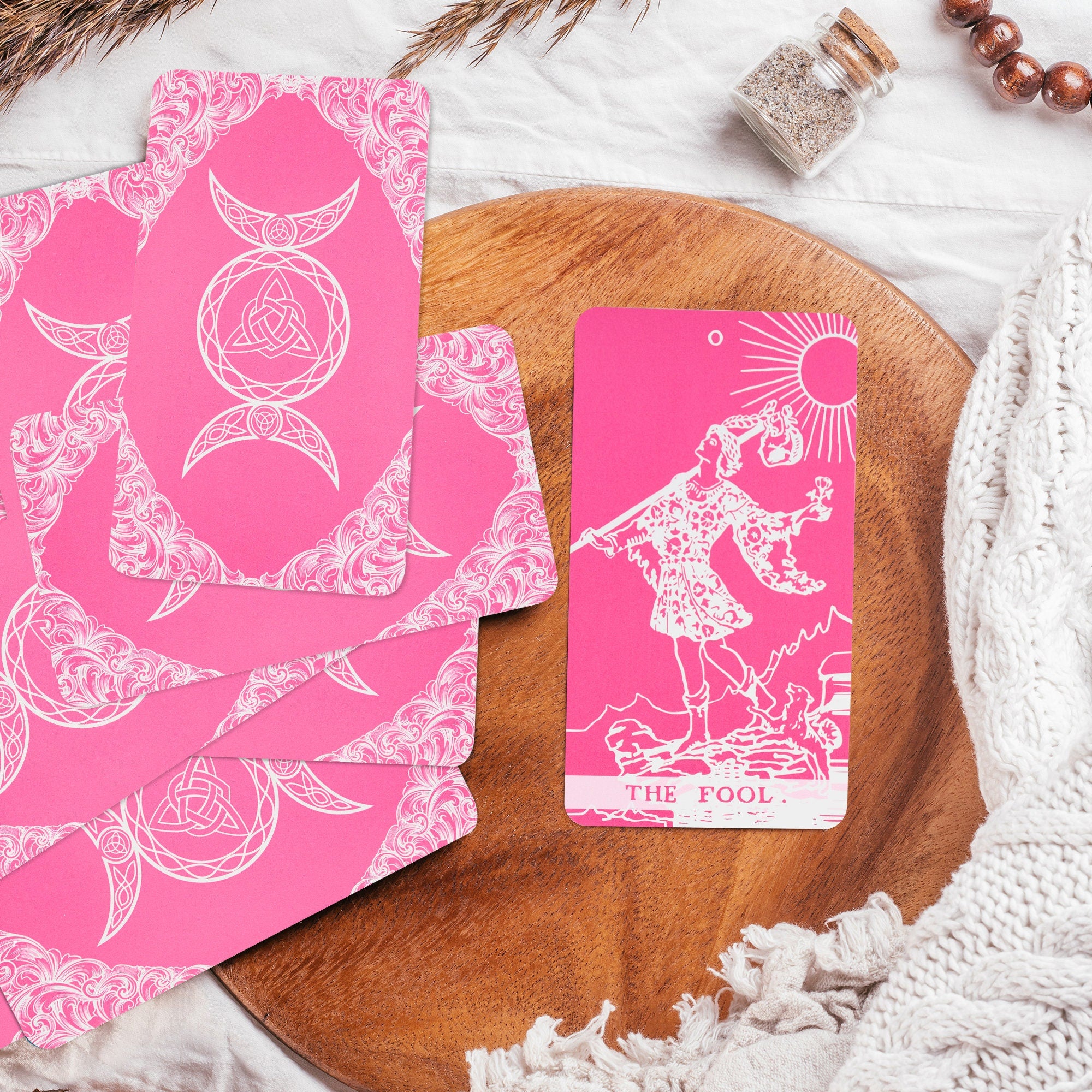 Pink Rider Tarot Deck