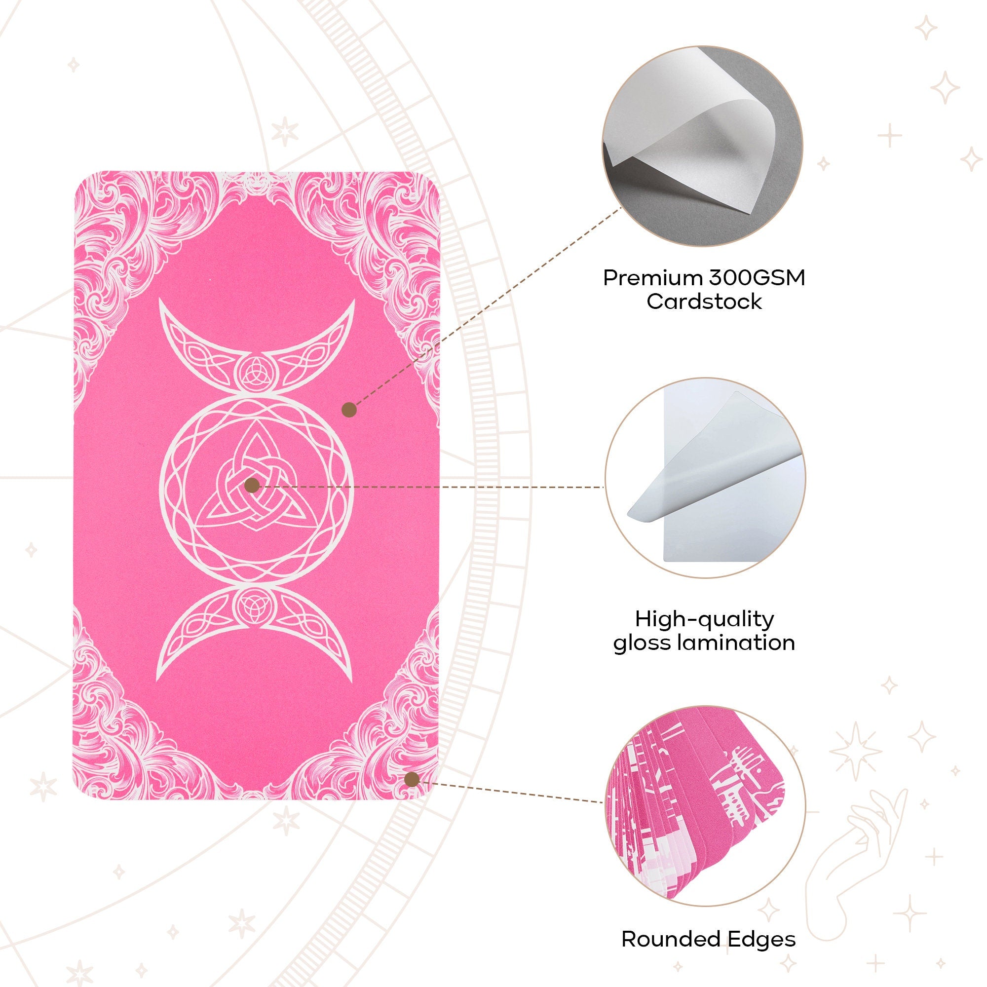 Pink Rider Tarot Deck