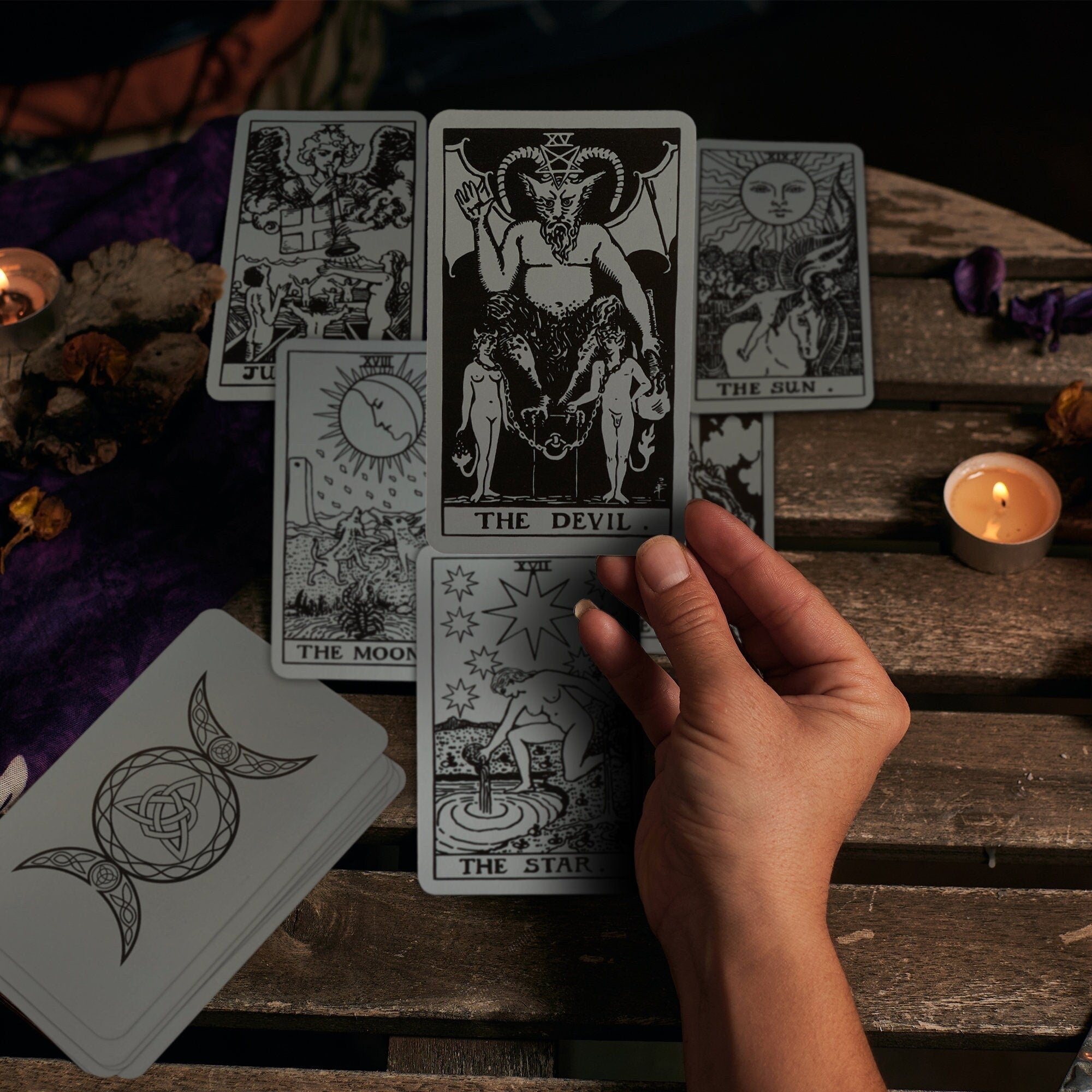 Silver Rider Tarot Cards