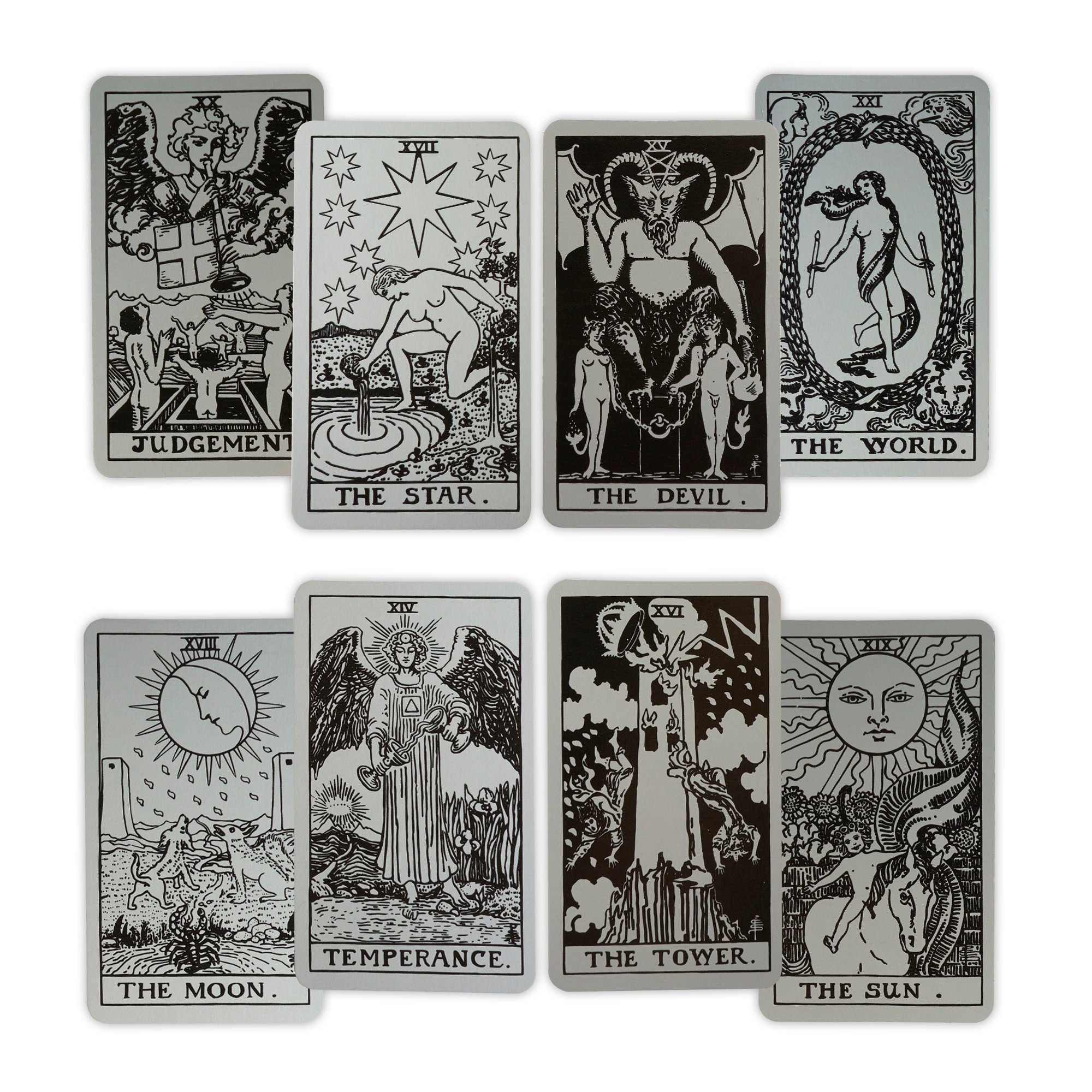 Silver Rider Tarot Cards