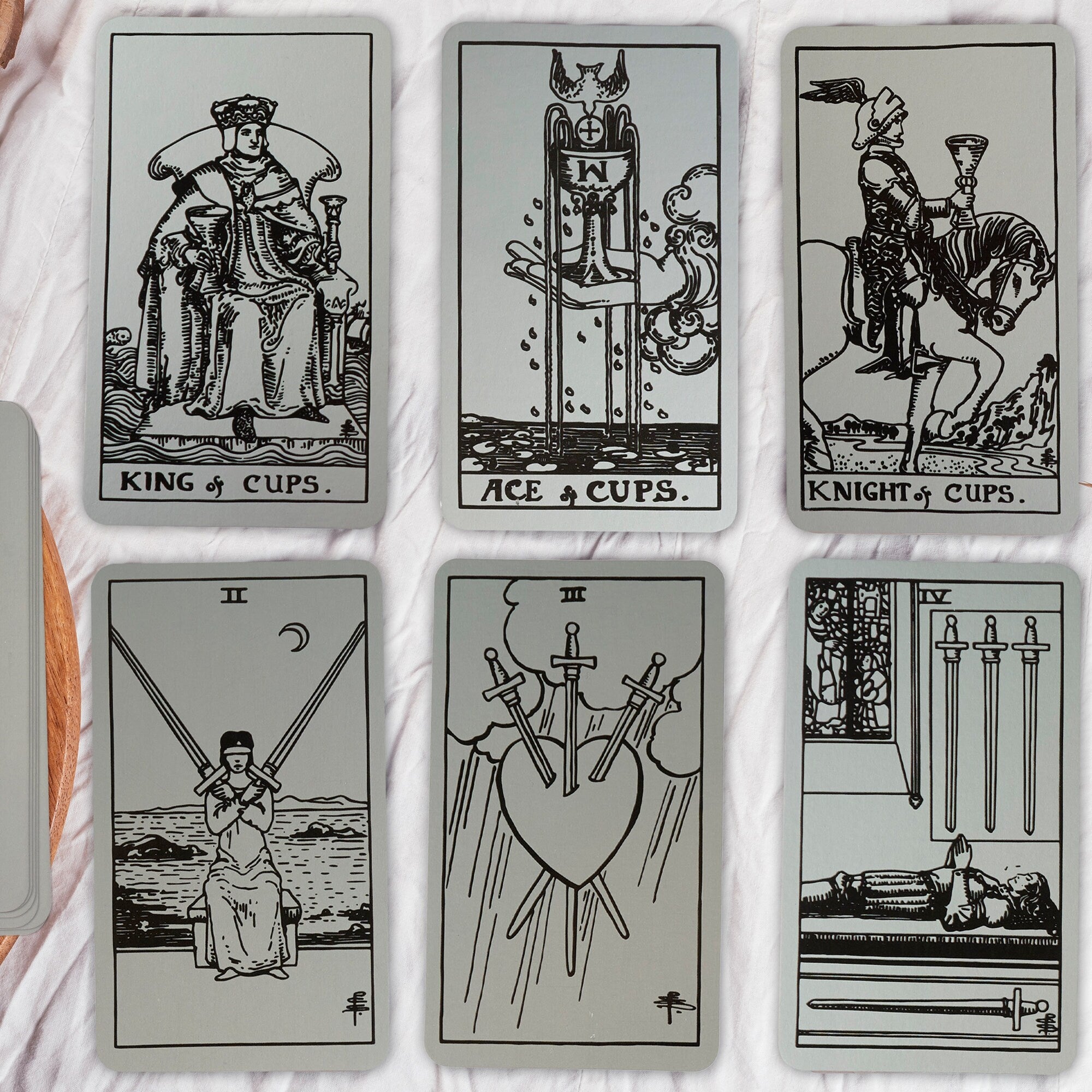 Silver Rider Tarot Cards