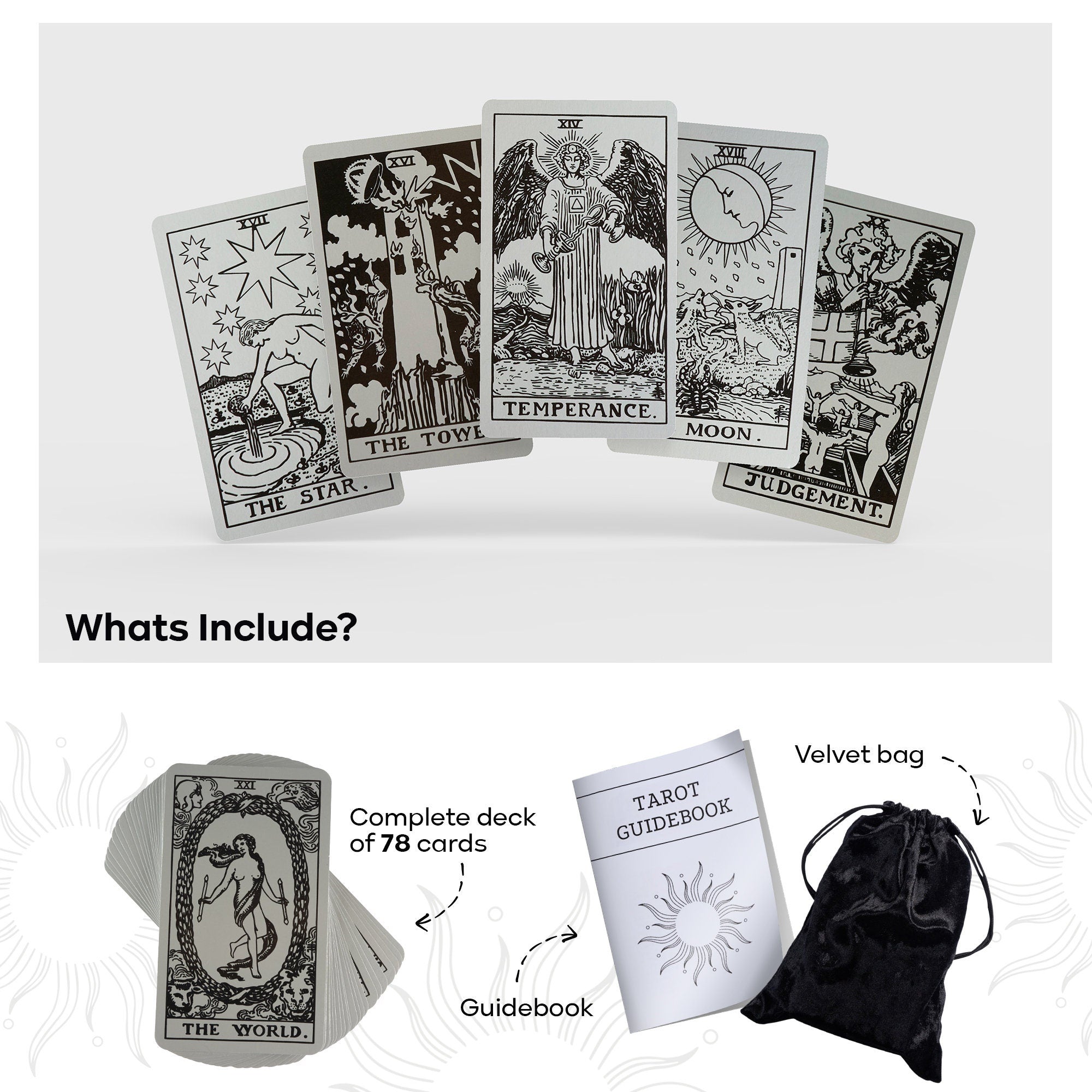 Silver Rider Tarot Cards