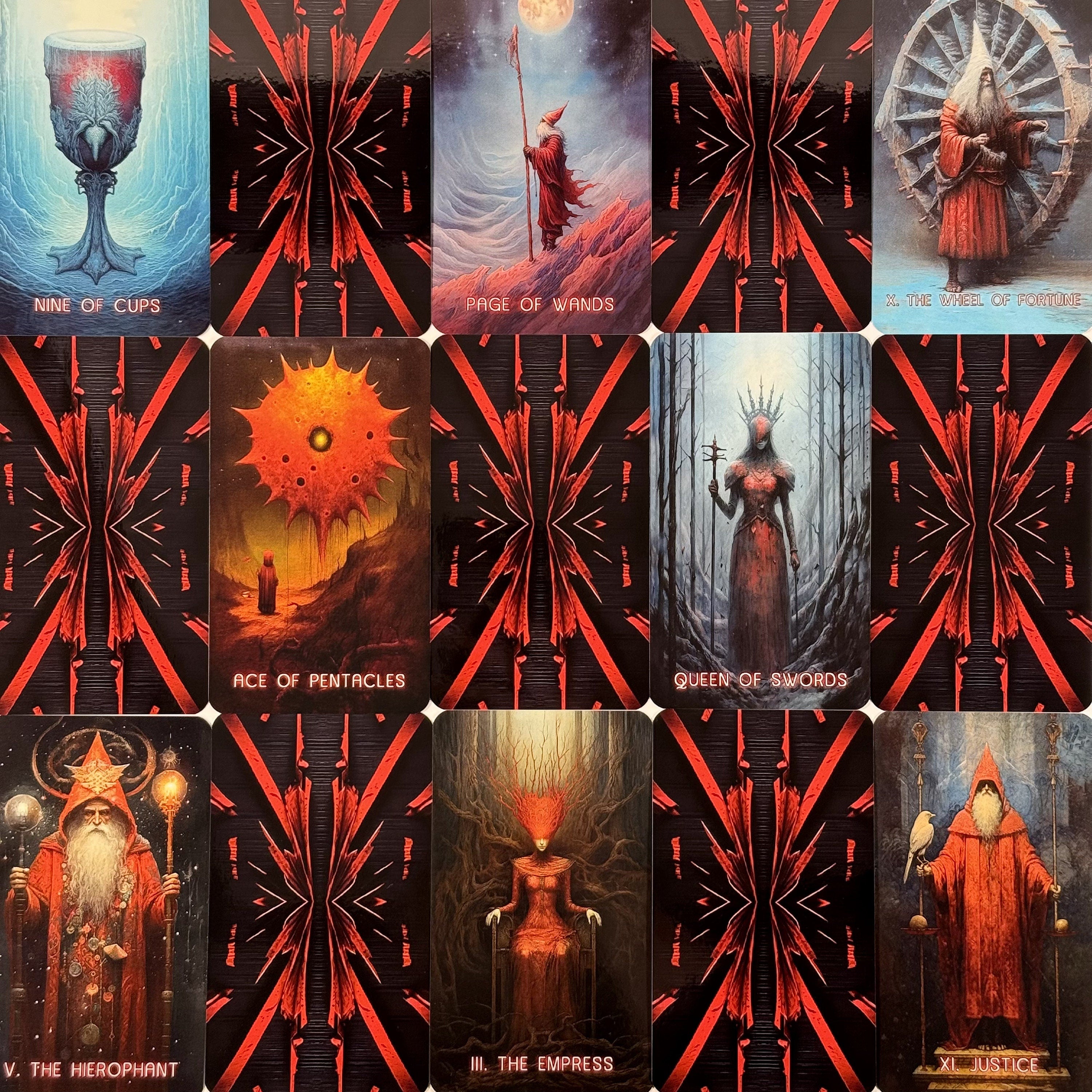 Christmas Tarot Cards