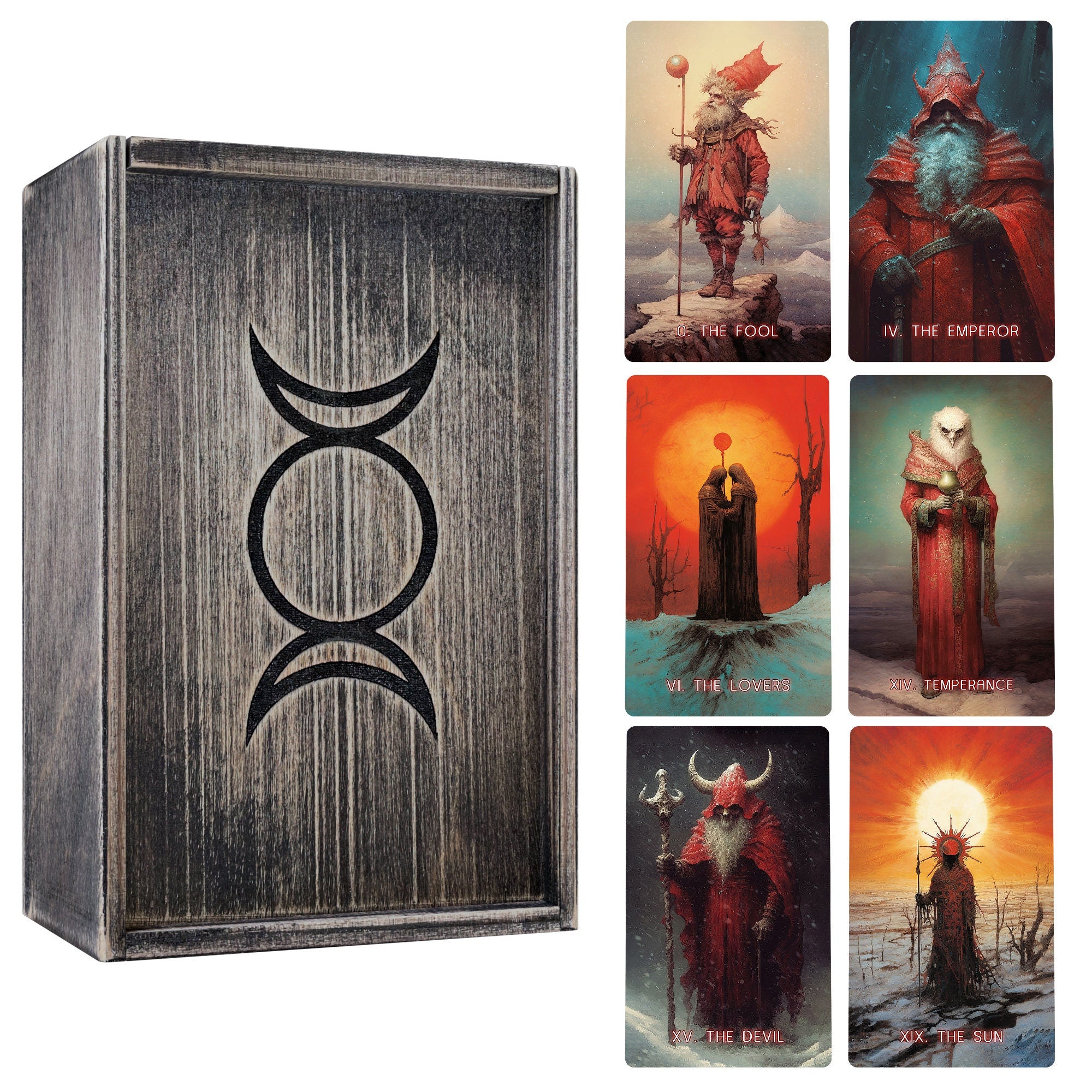 Christmas Tarot Cards