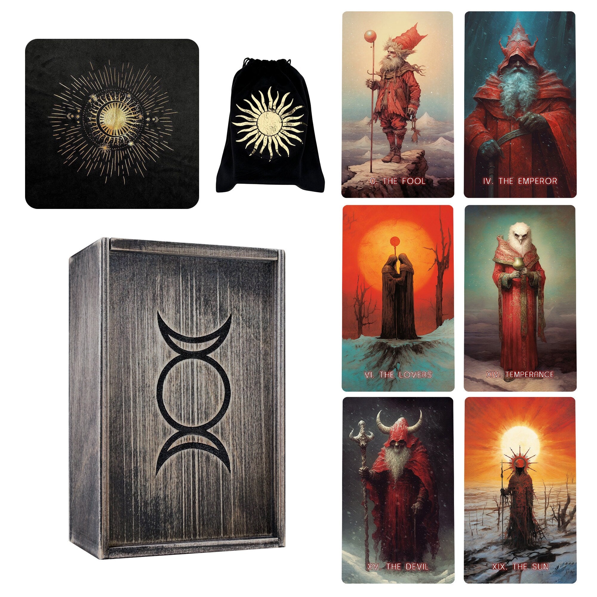 Christmas Tarot Cards