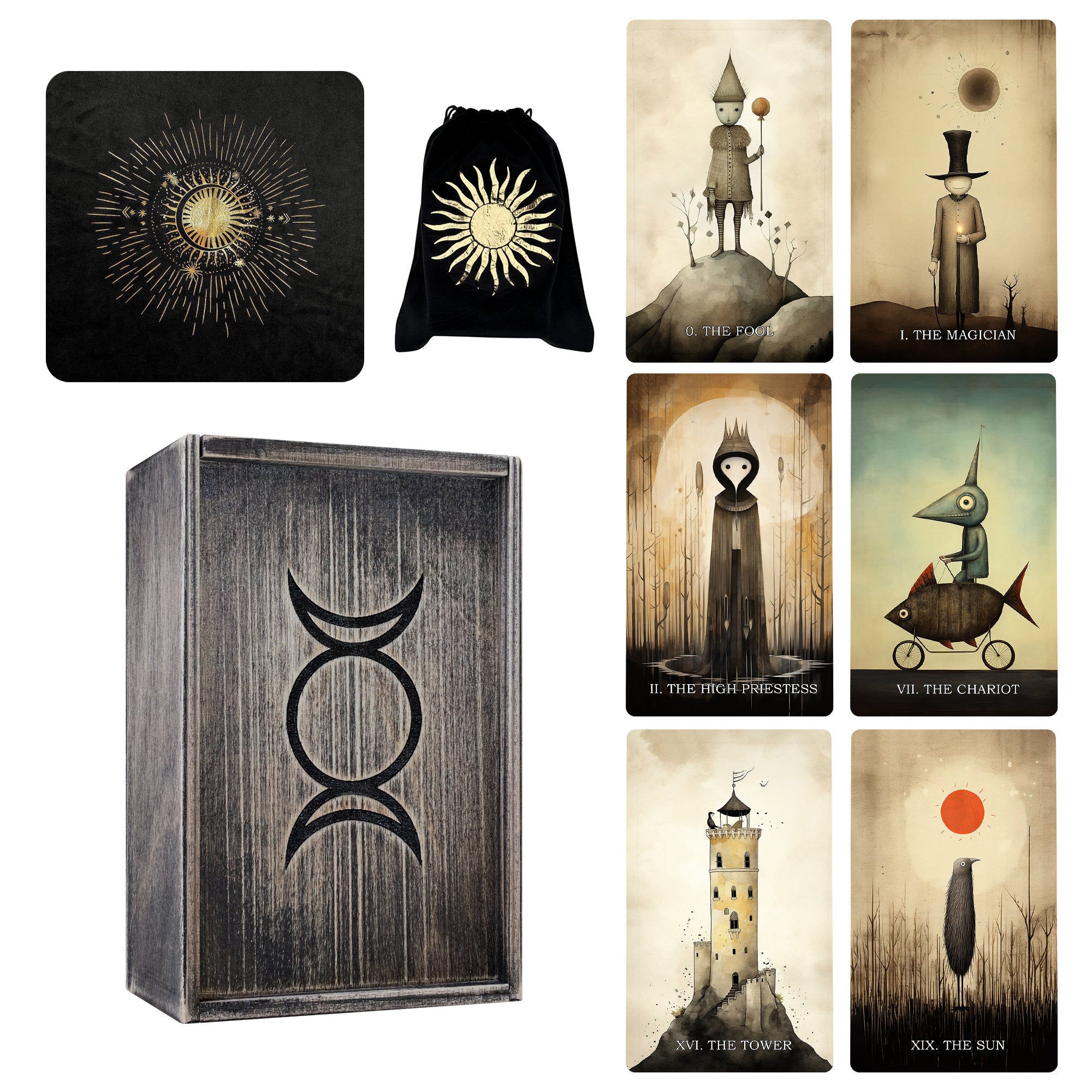 Surrealistic Tarot Cards