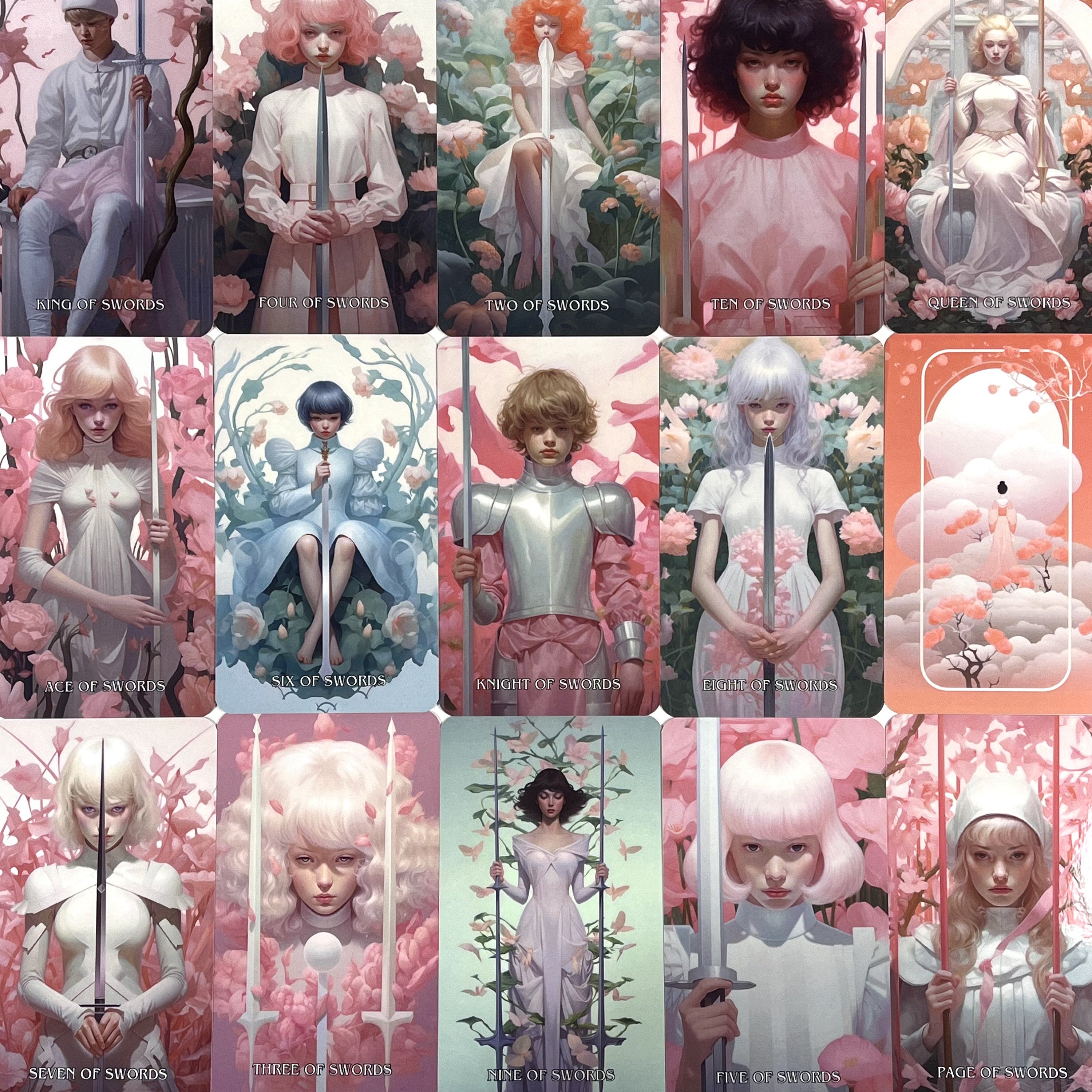 Pink Dreams Tarot Cards