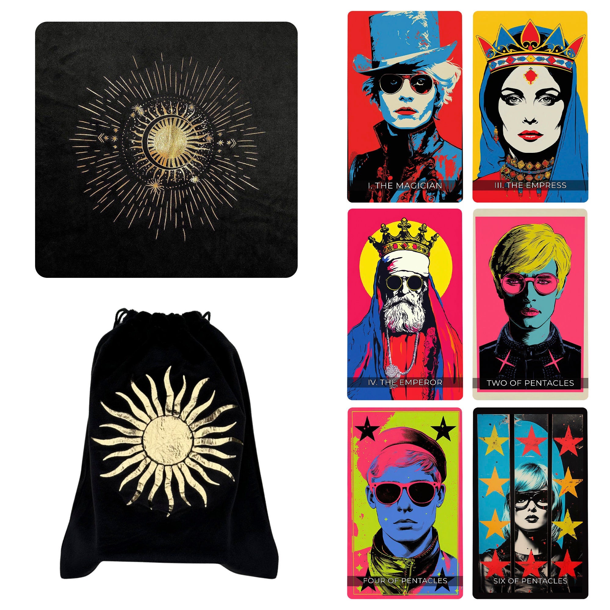 Neo Glow Tarot Cards