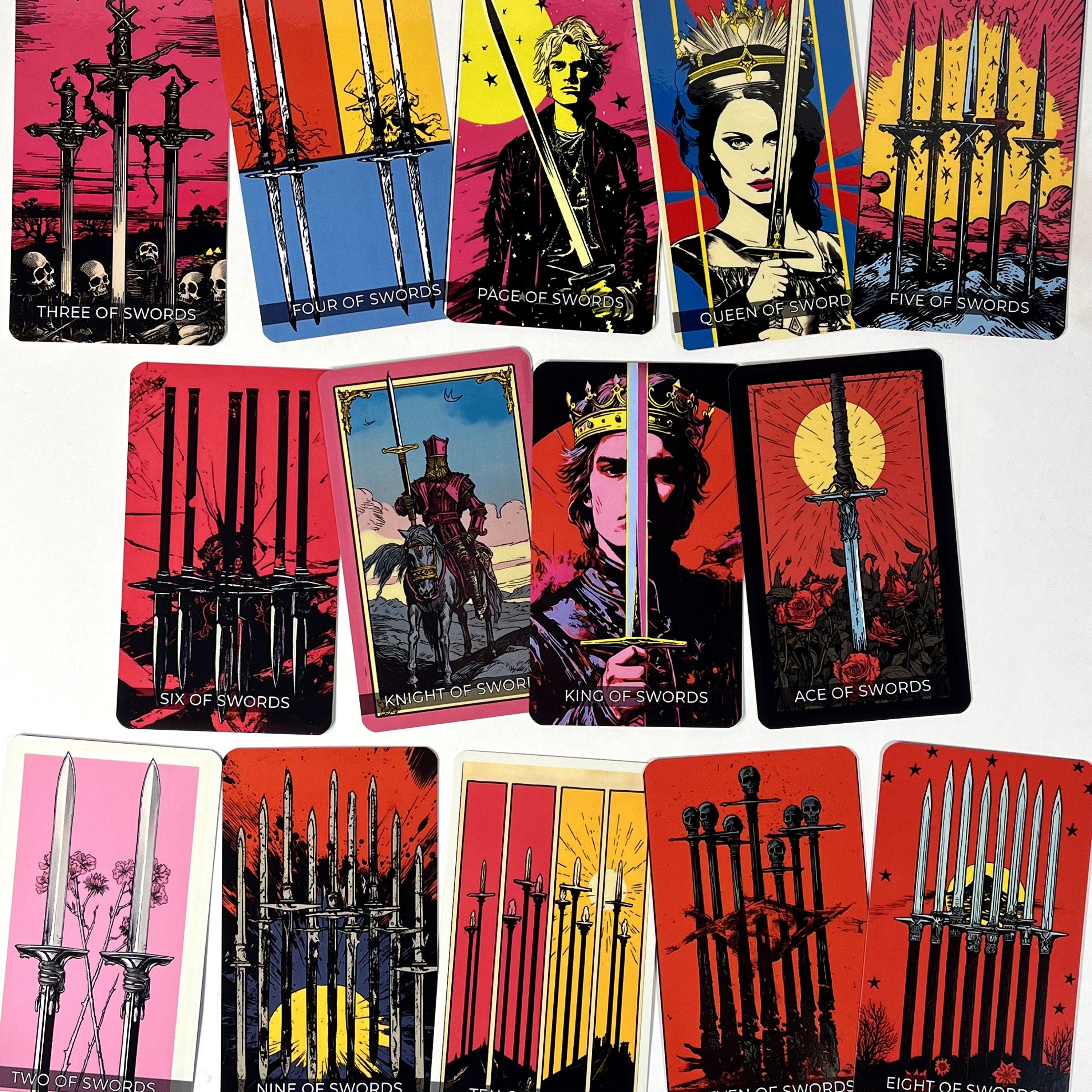 Neo Glow Tarot Cards
