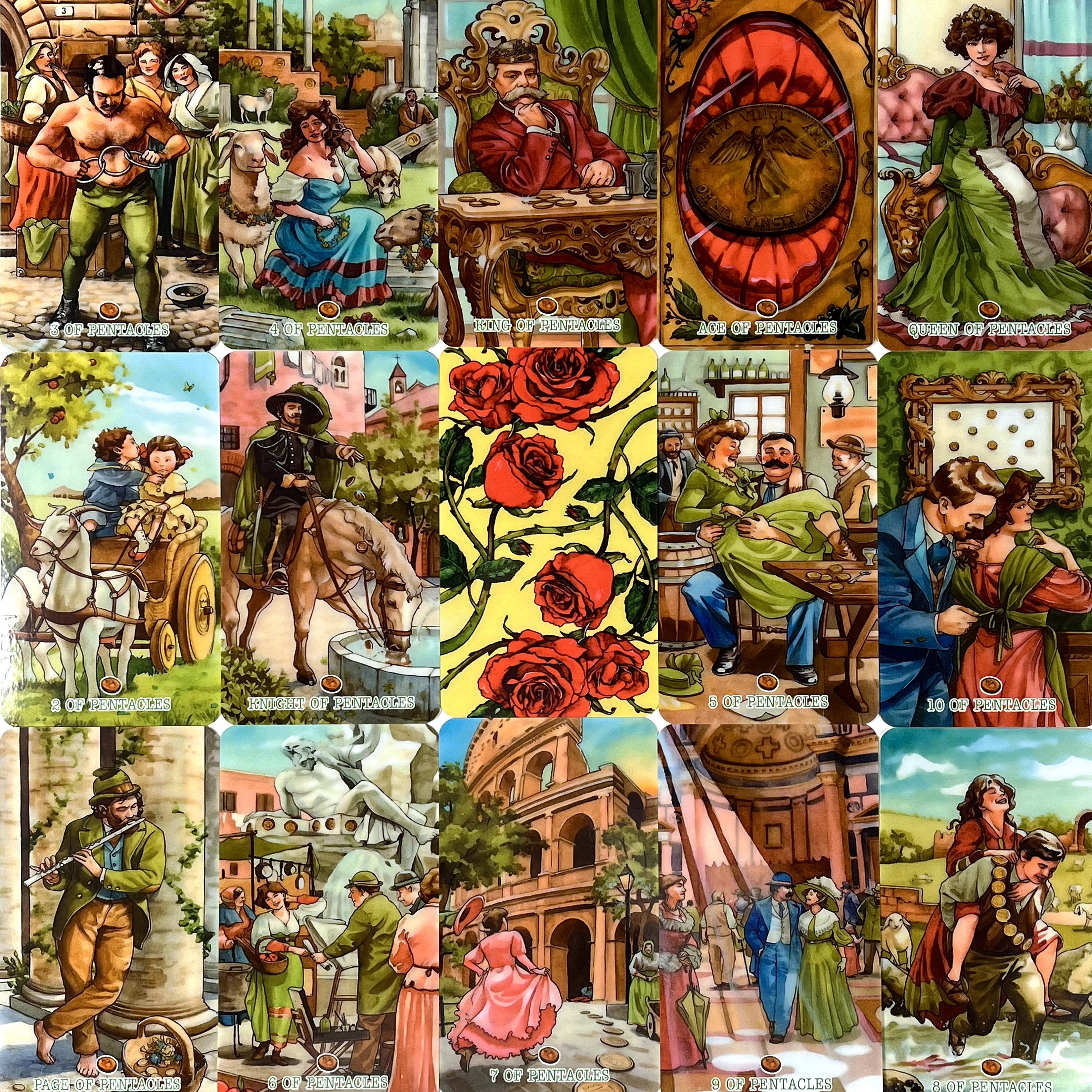 Romantic Tarot Card Deck