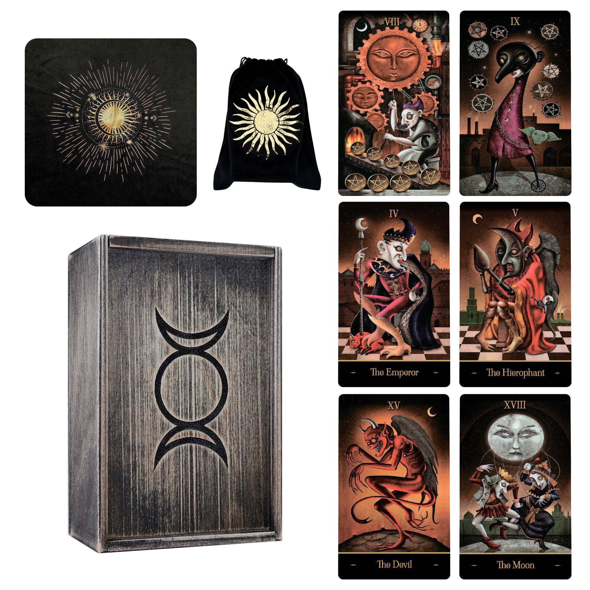 Deviant Moon Tarot Cards