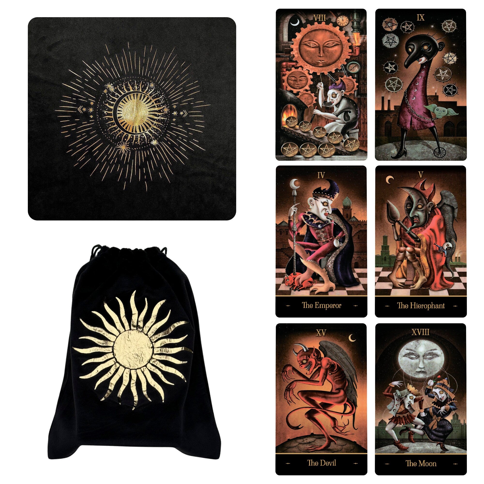 Deviant Moon Tarot Cards