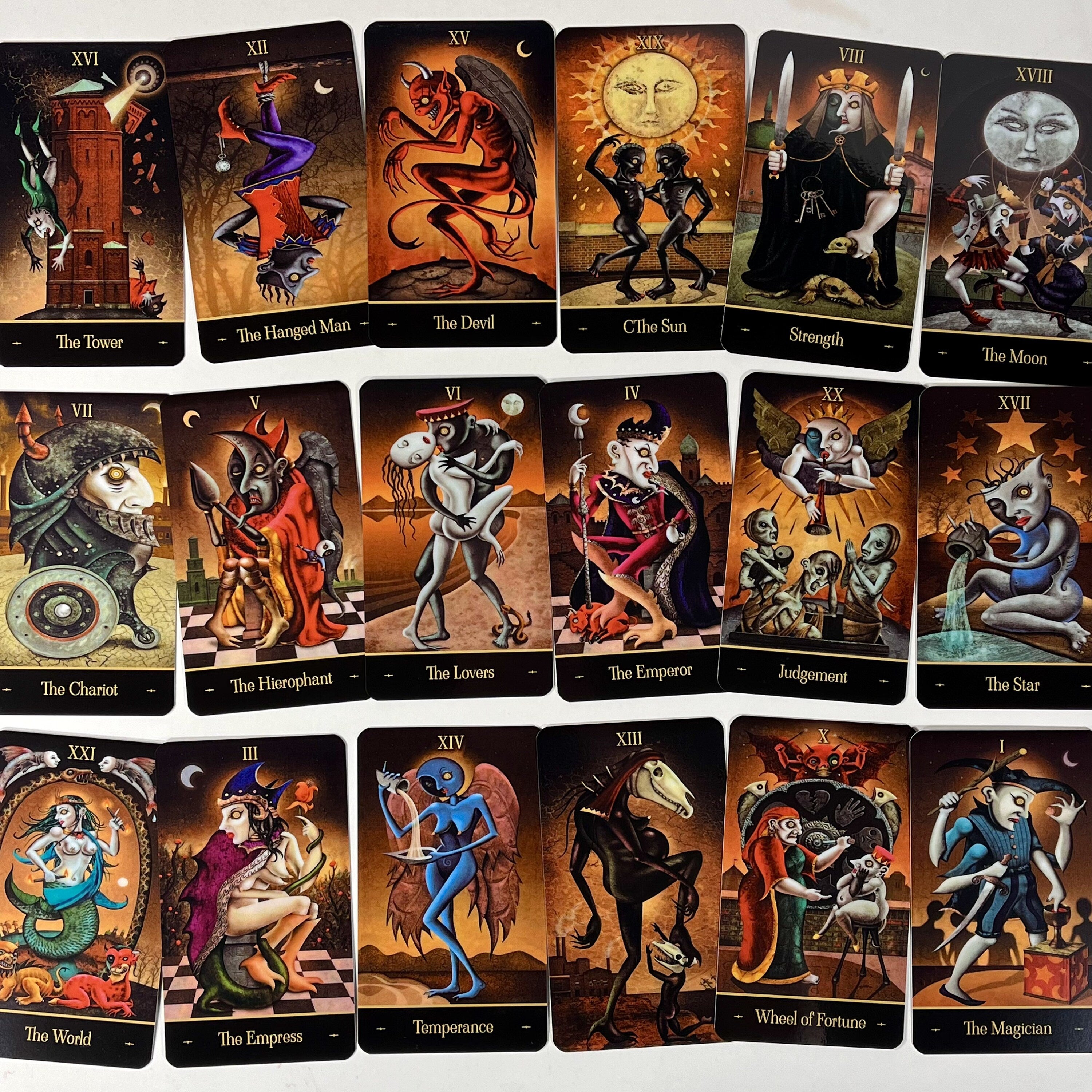 Deviant Moon Tarot Cards