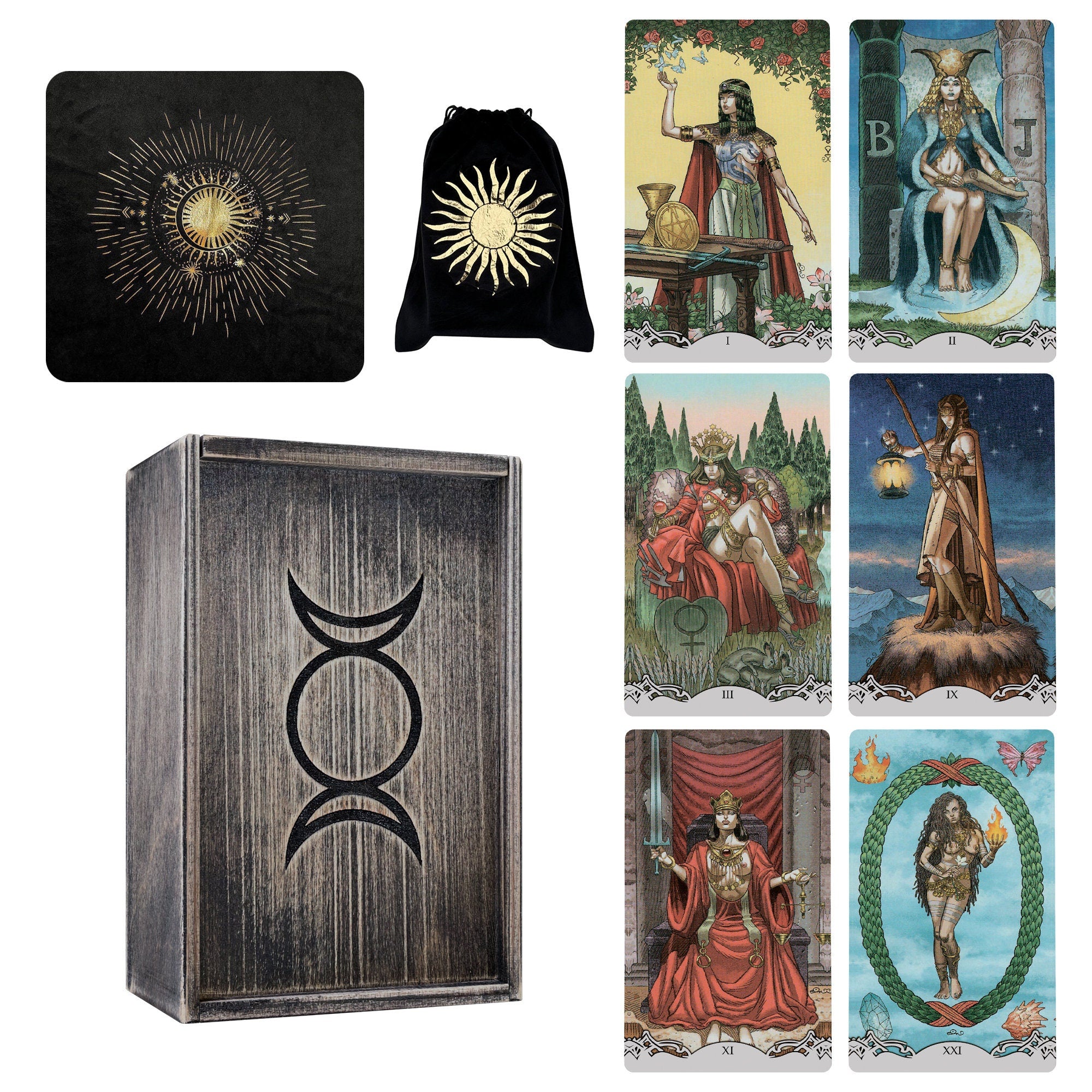 Erotic Fantasy Tarot Cards