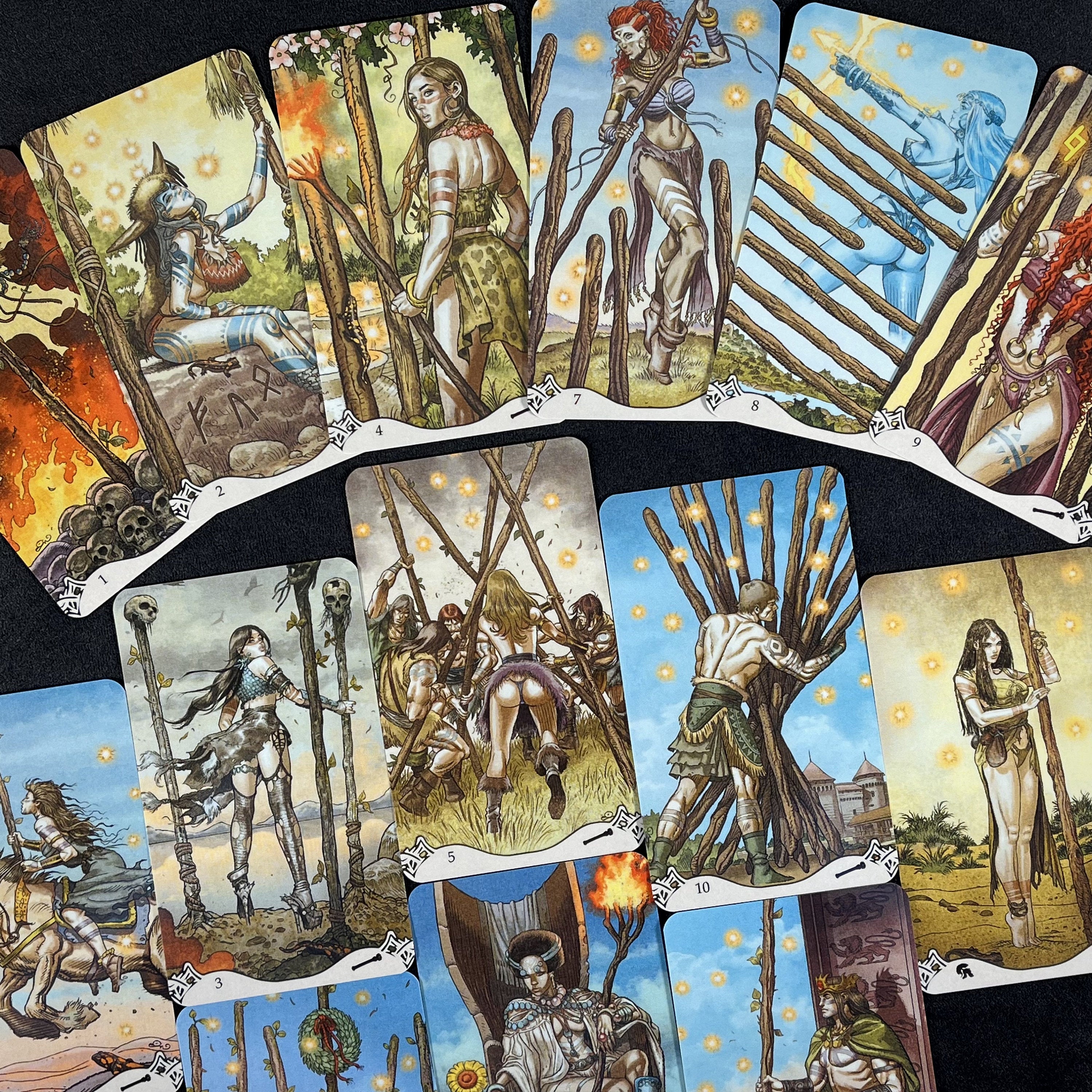 Erotic Fantasy Tarot Cards