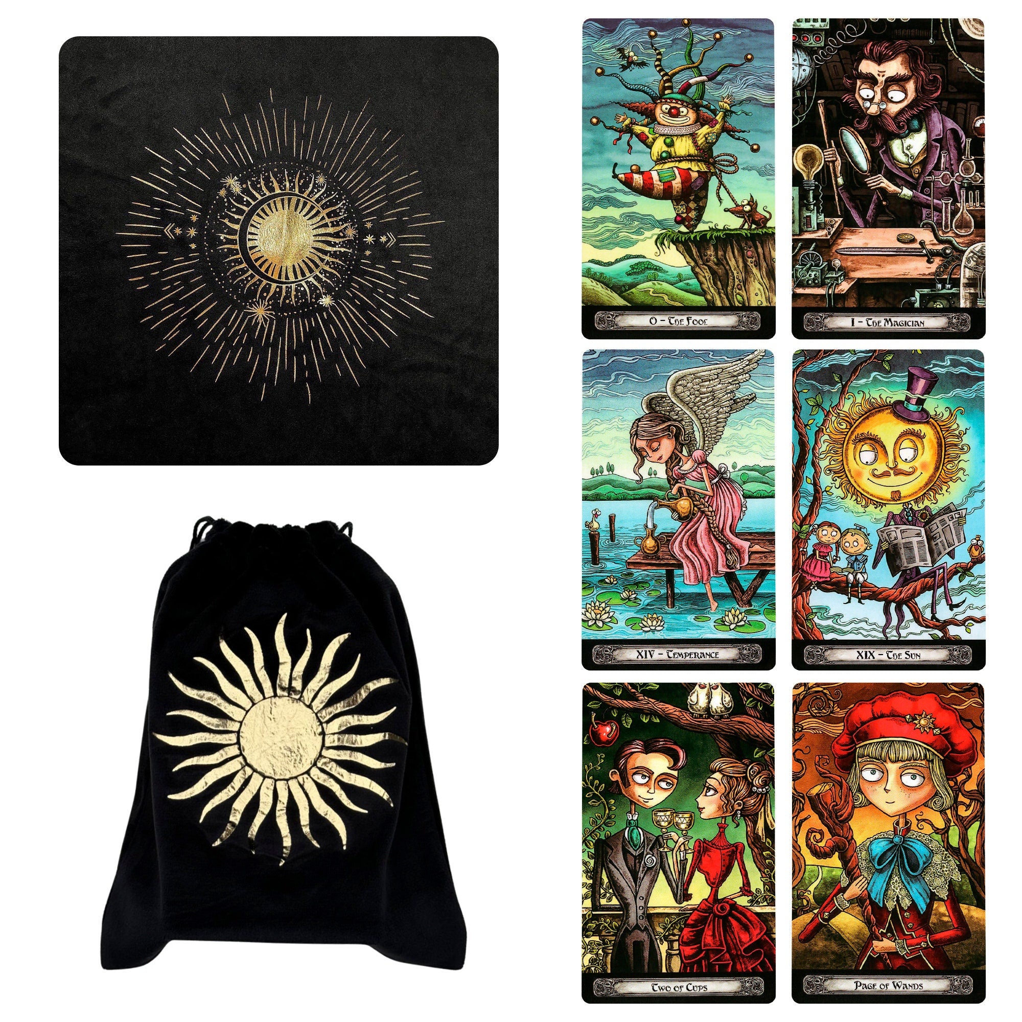 The Dark Mansion Tarot Cards