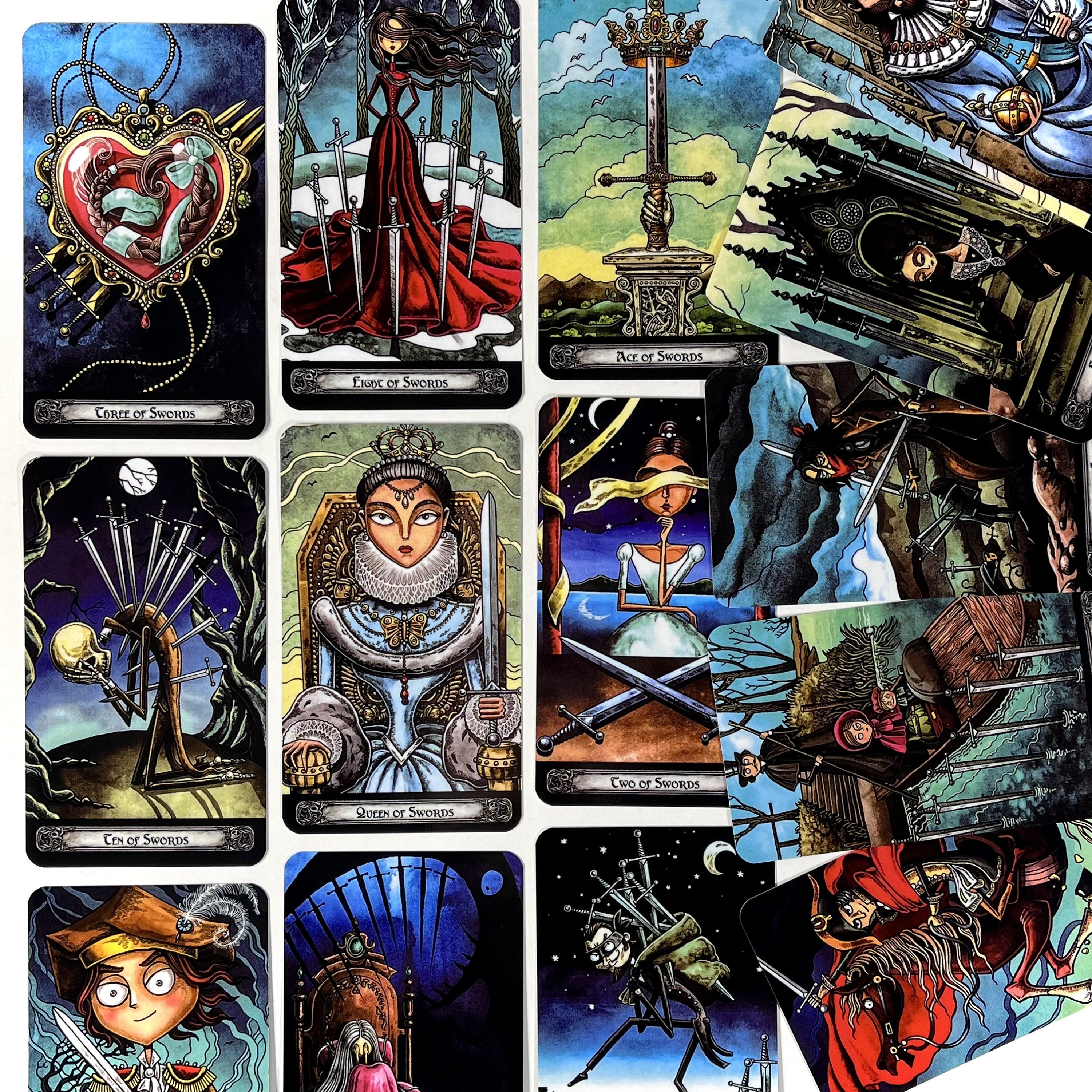 The Dark Mansion Tarot Cards