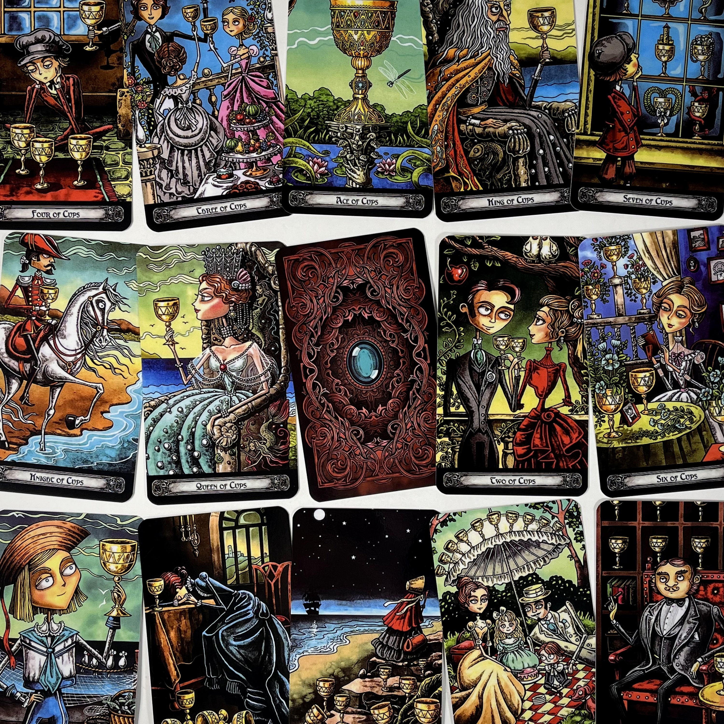 The Dark Mansion Tarot Cards