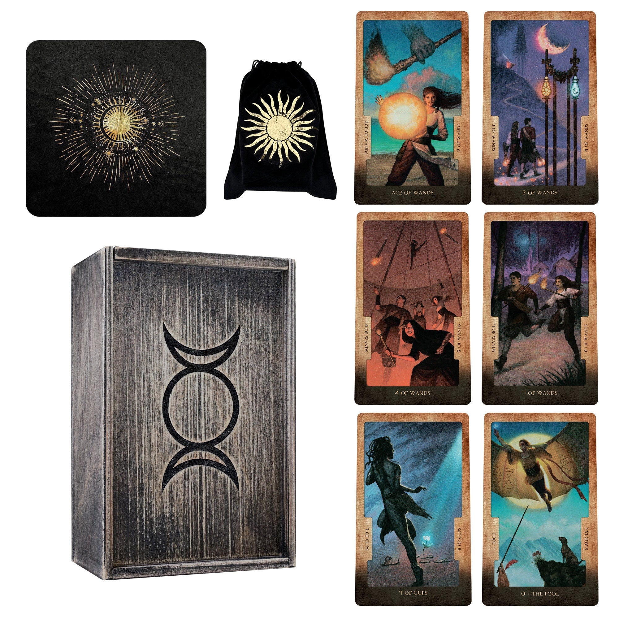 In Between Tarot Cards