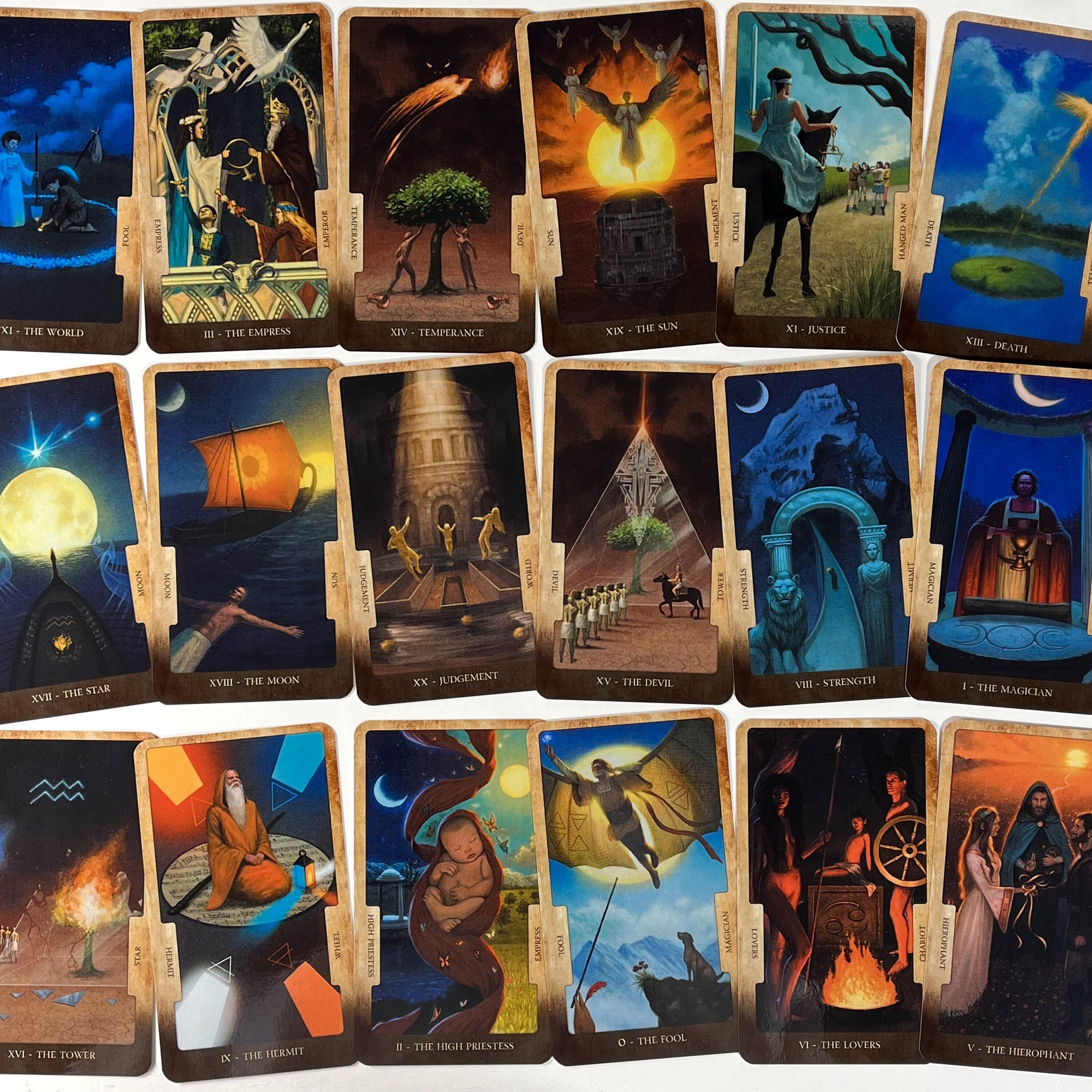 In Between Tarot Cards