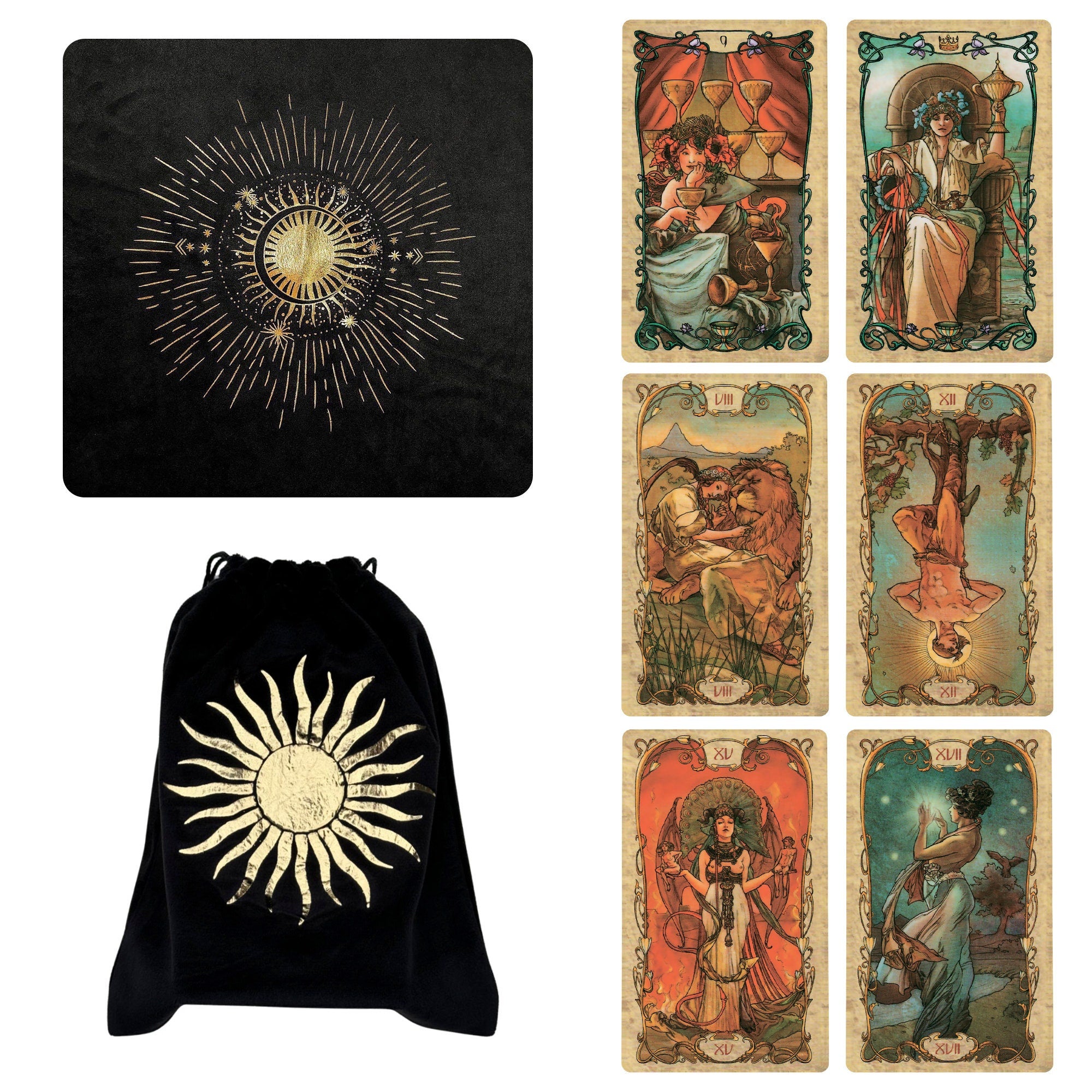 Mucha Tarot Cards