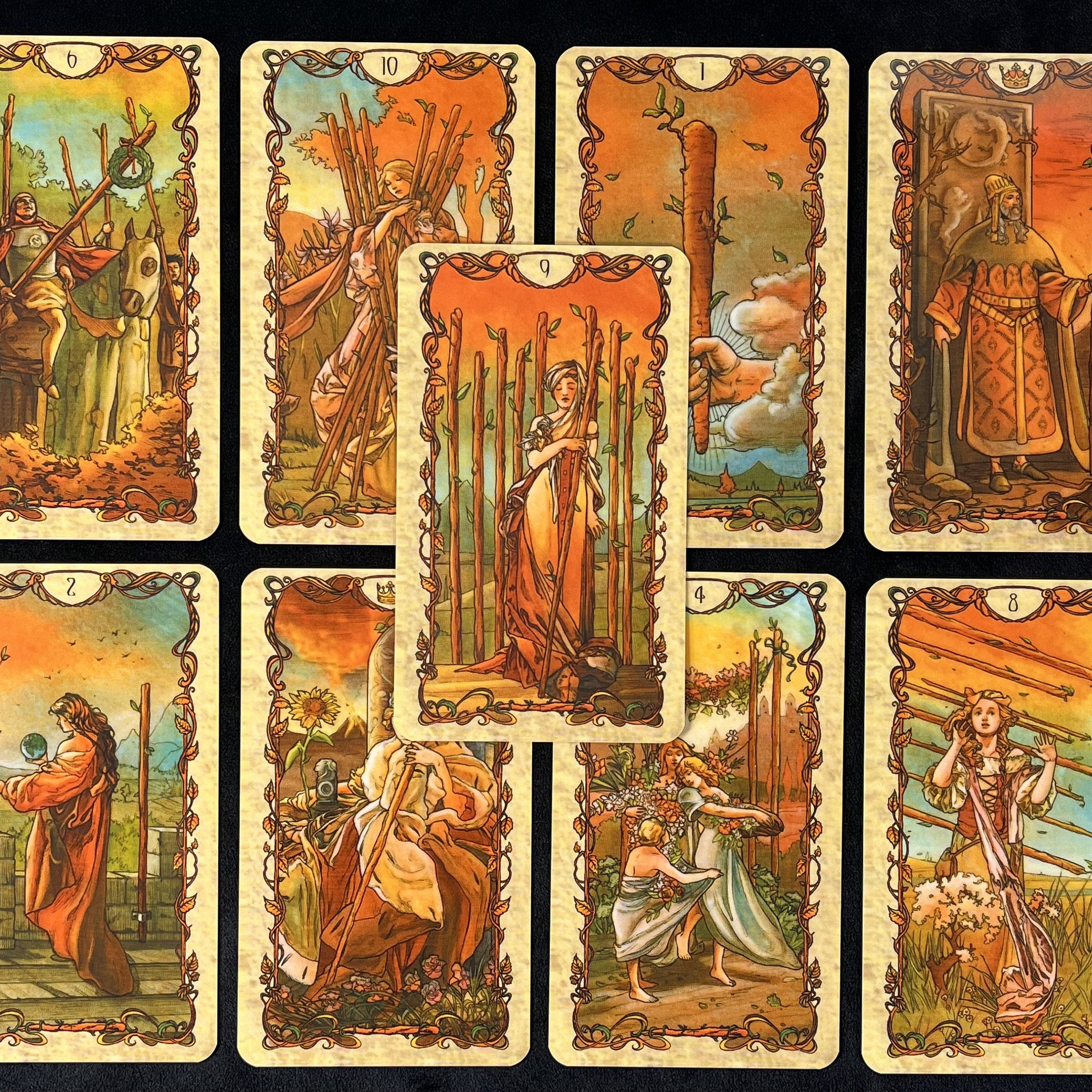 Mucha Tarot Cards