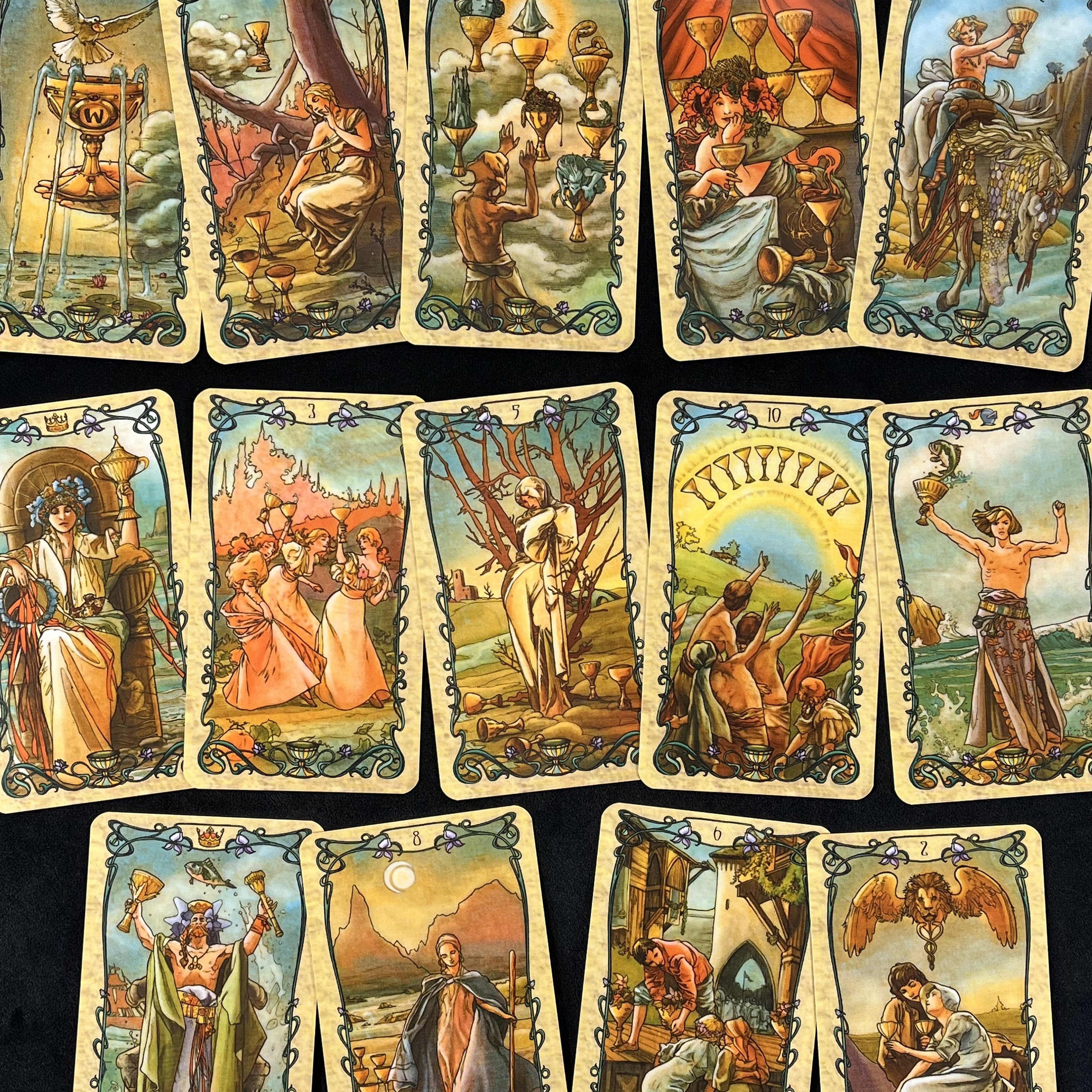 Mucha Tarot Cards
