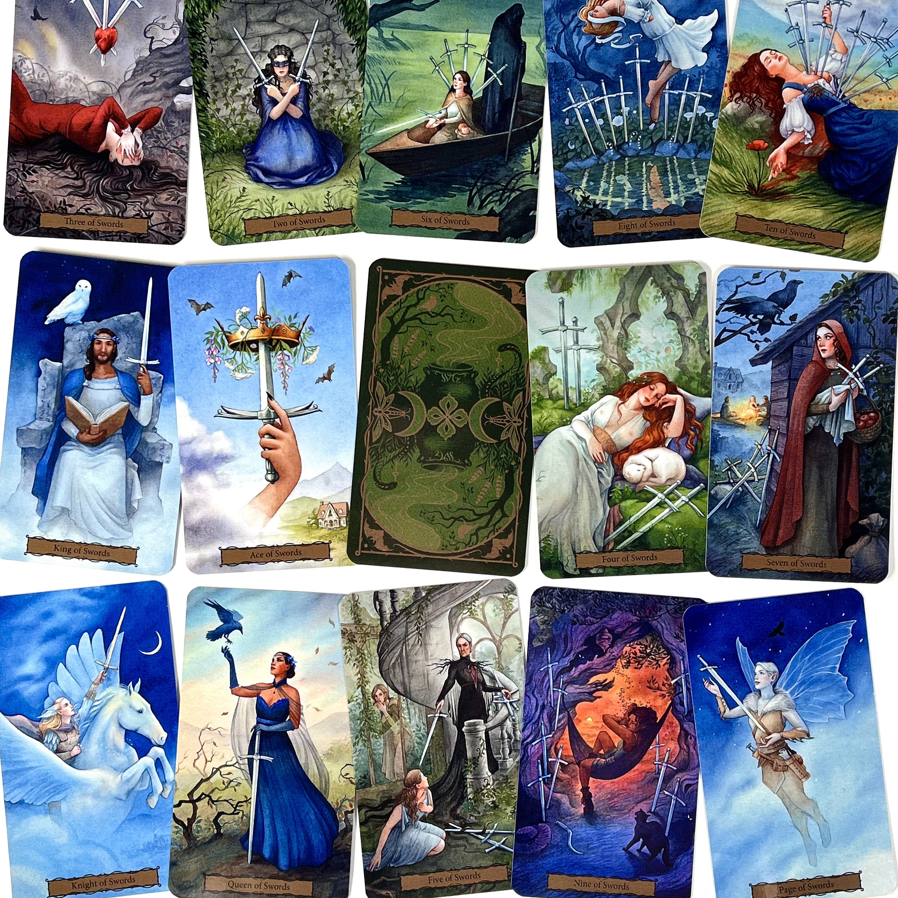 Tarot of the Witches Garden Cards