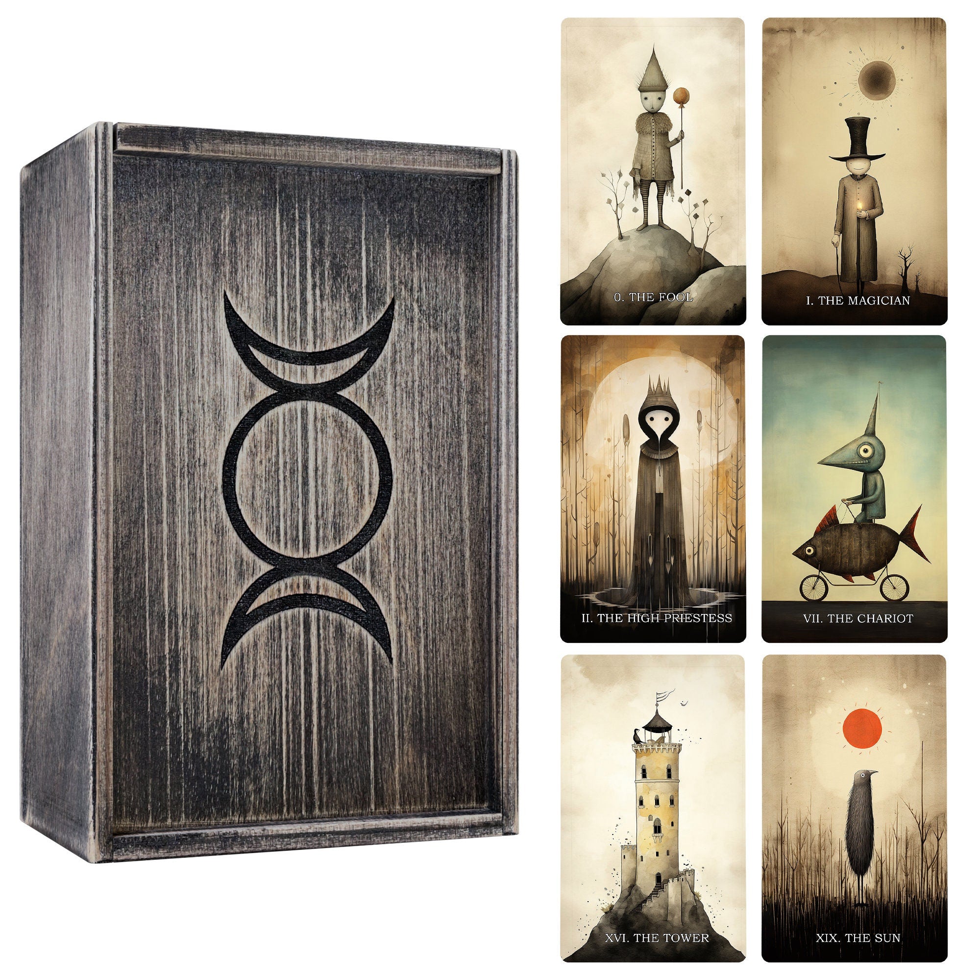 Surrealistic Tarot Cards