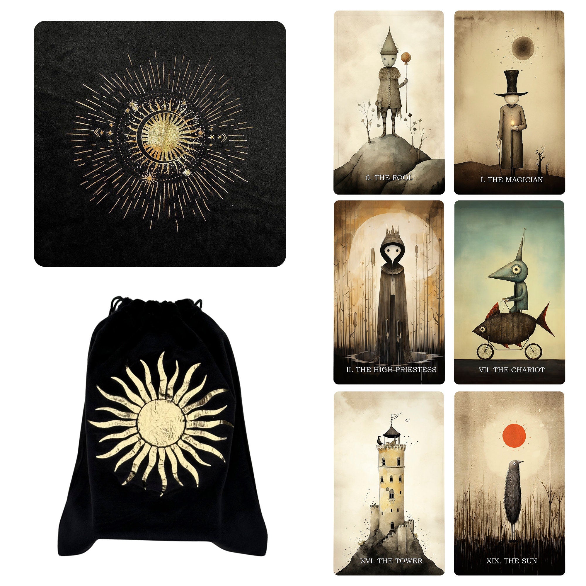 Surrealistic Tarot Cards