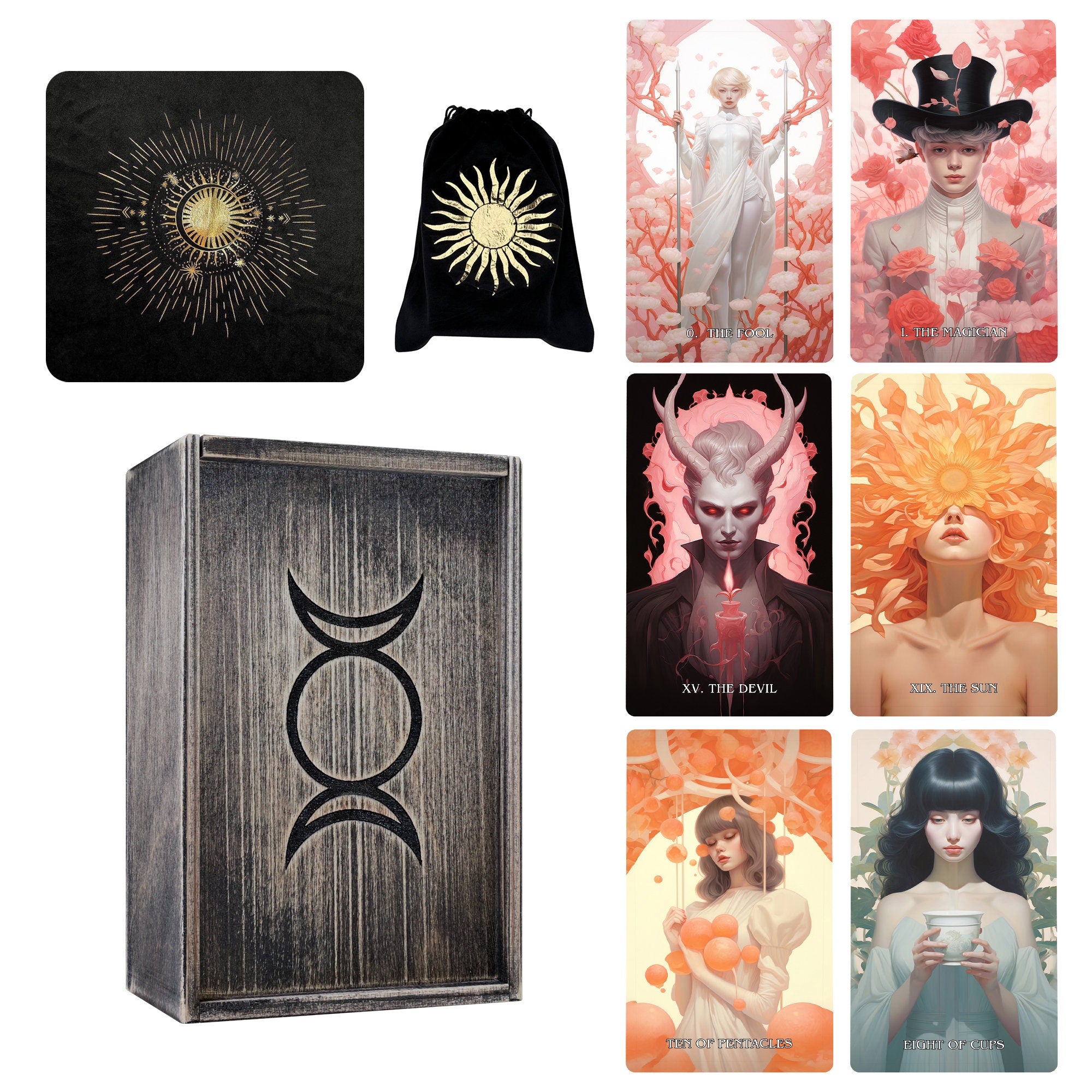 Pink Dreams Tarot Cards