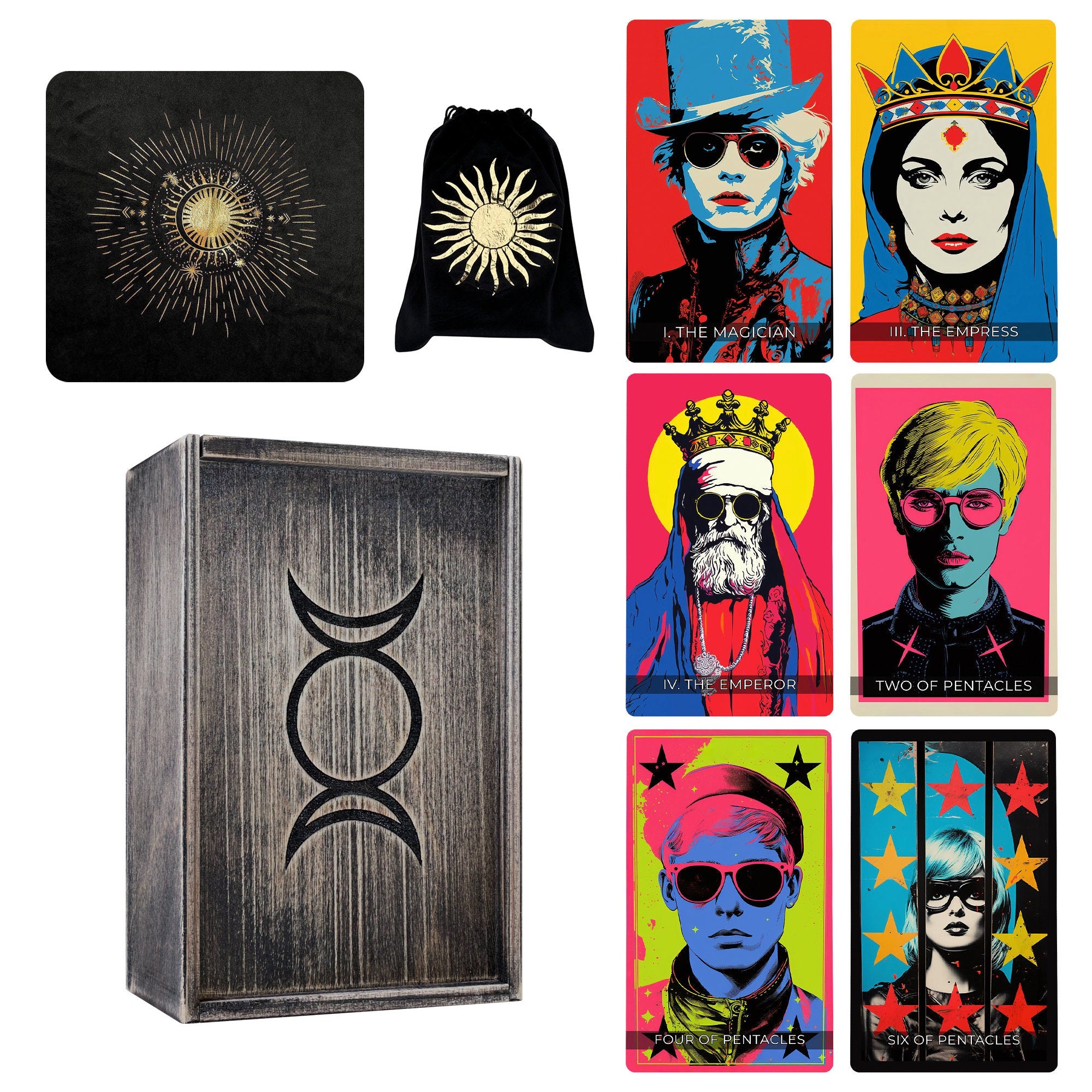 Neo Glow Tarot Cards
