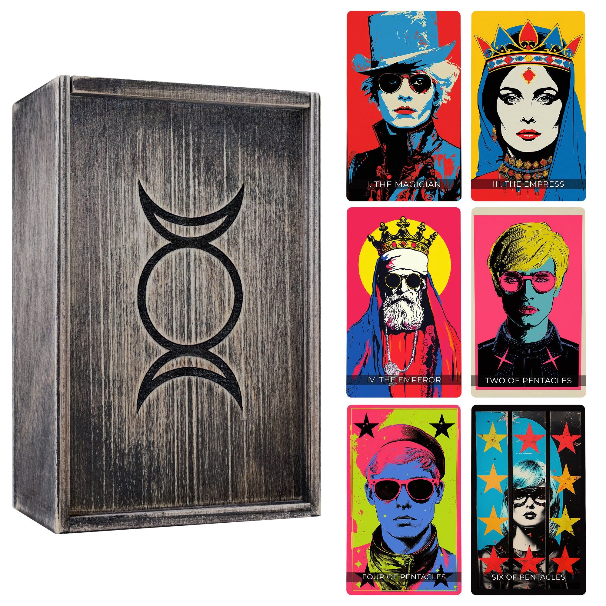 Neo Glow Tarot Cards