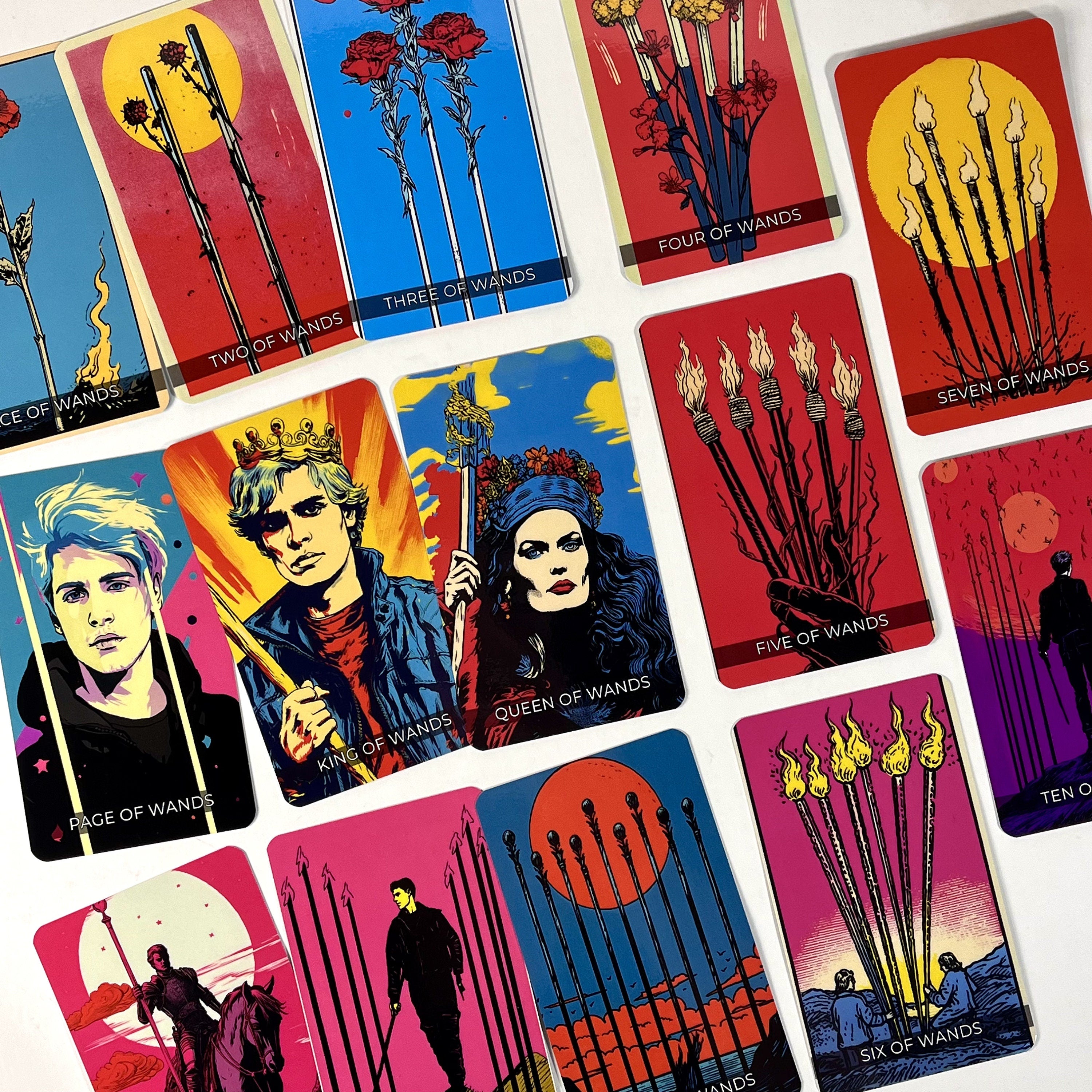 Neo Glow Tarot Cards