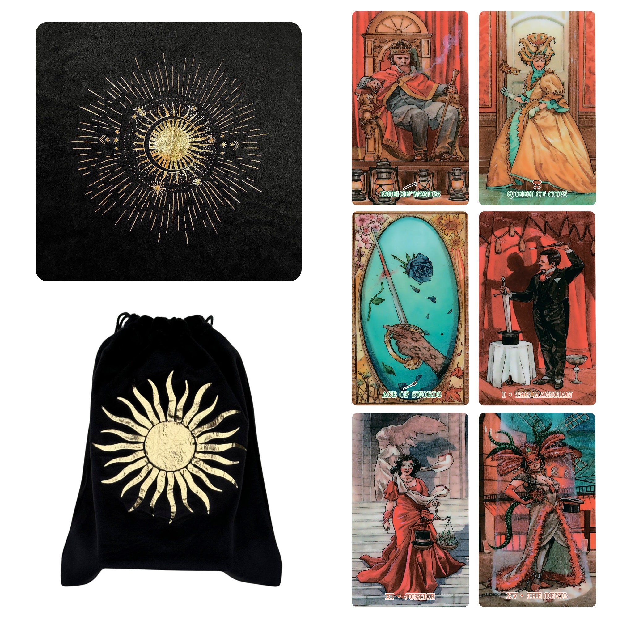 Romantic Tarot Card Deck