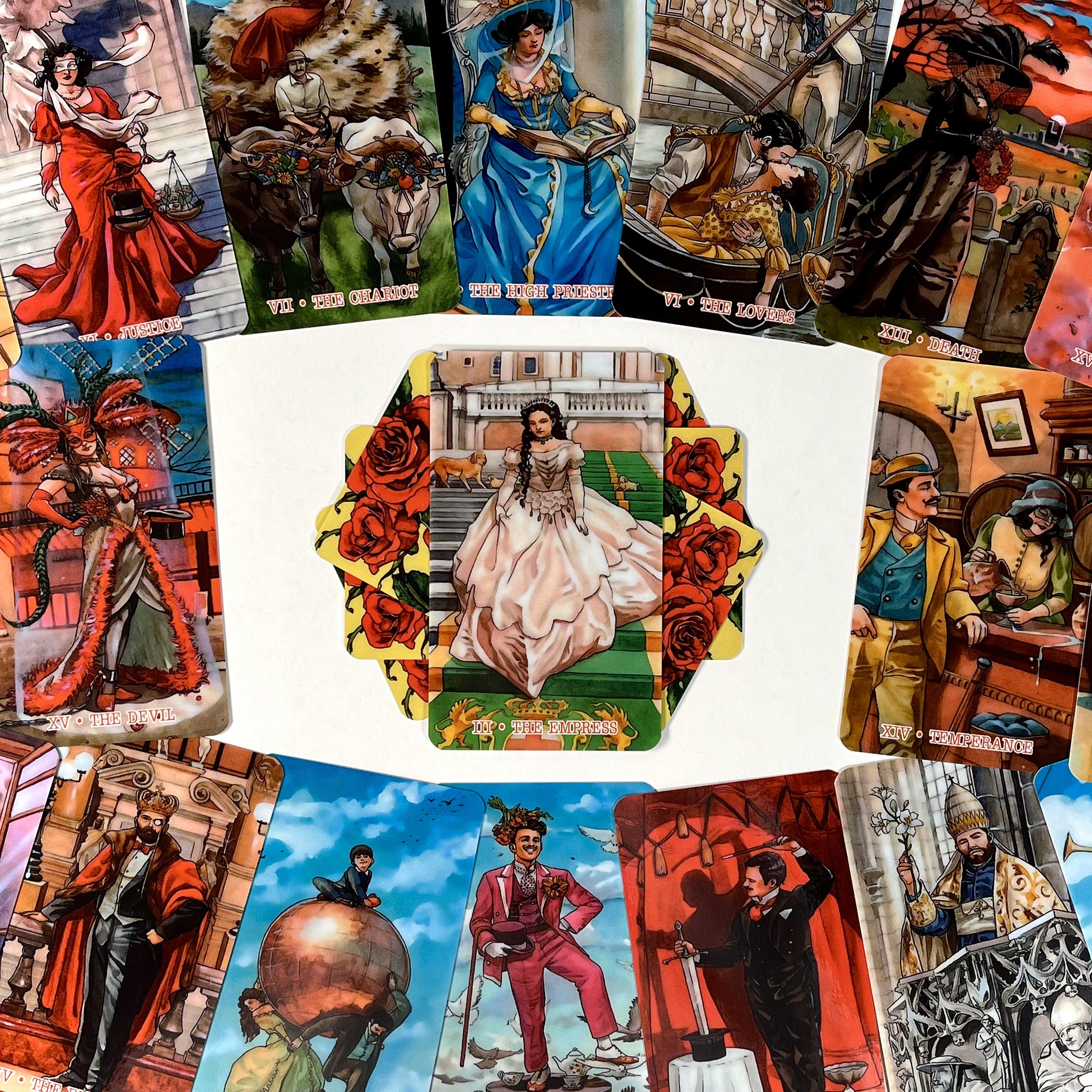 Romantic Tarot Card Deck