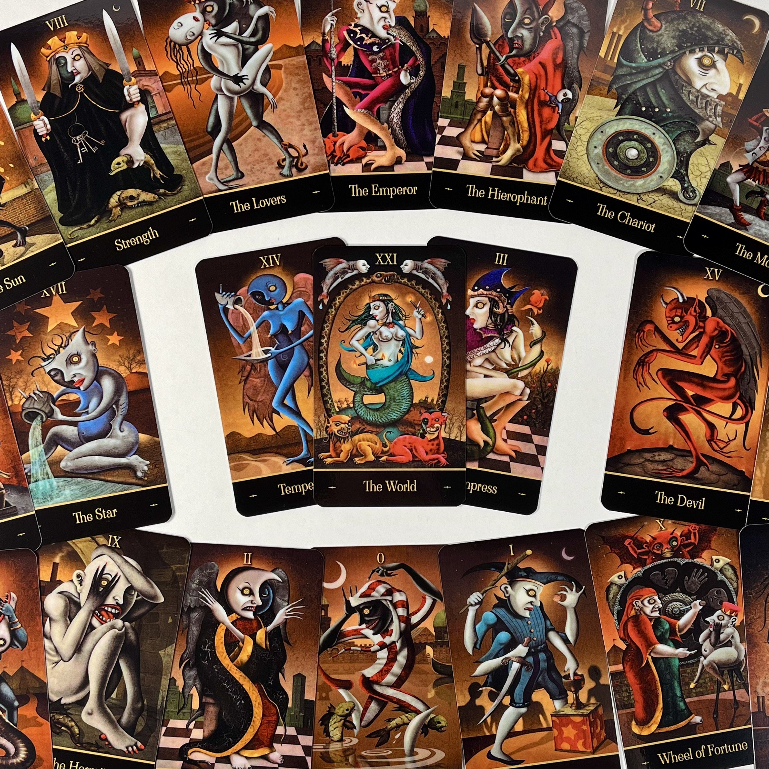 Deviant Moon Tarot Cards