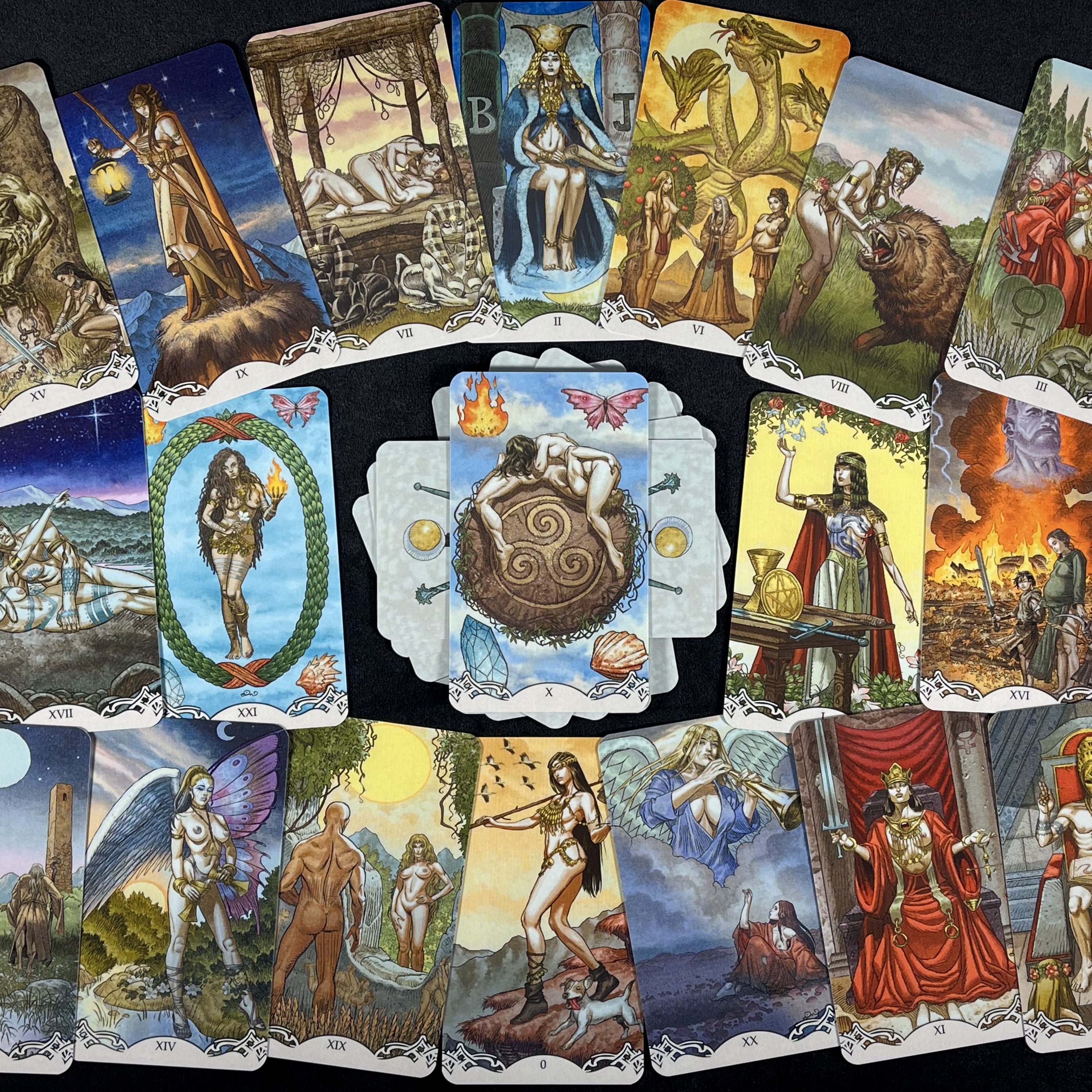 Erotic Fantasy Tarot Cards