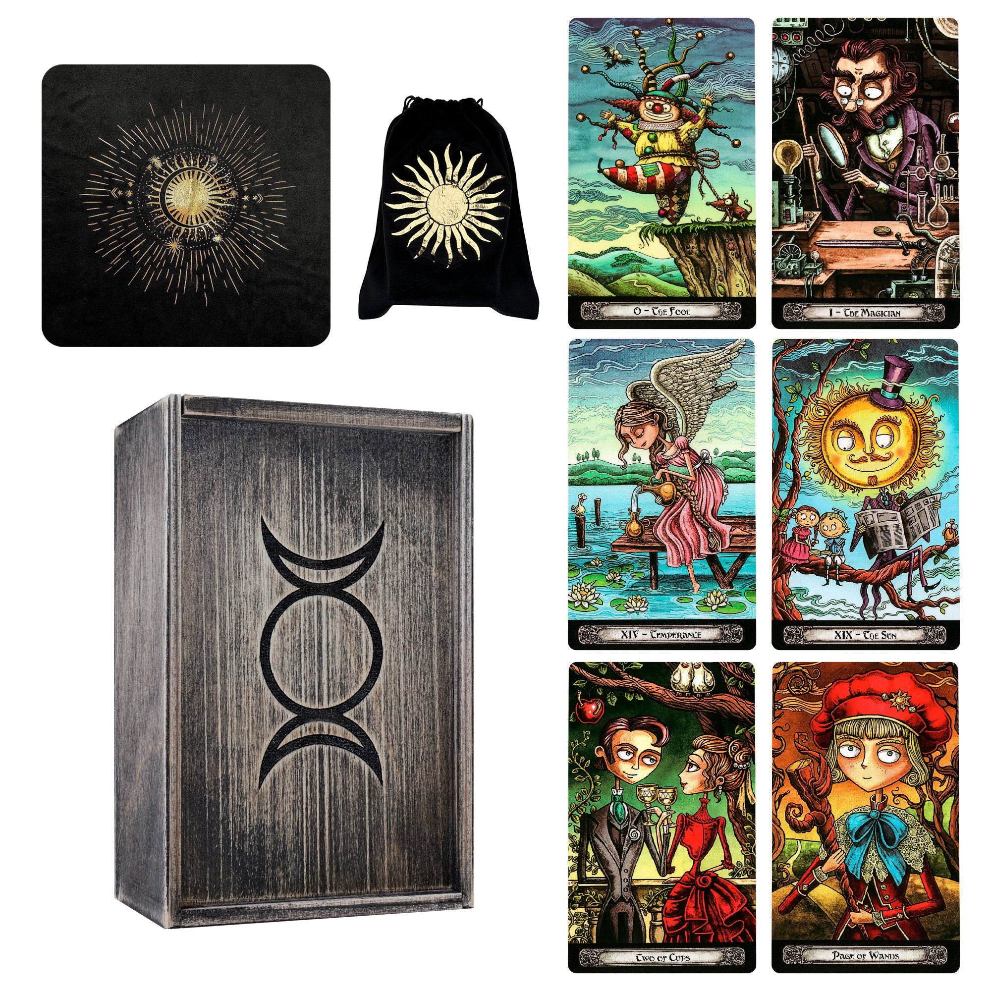 The Dark Mansion Tarot Cards