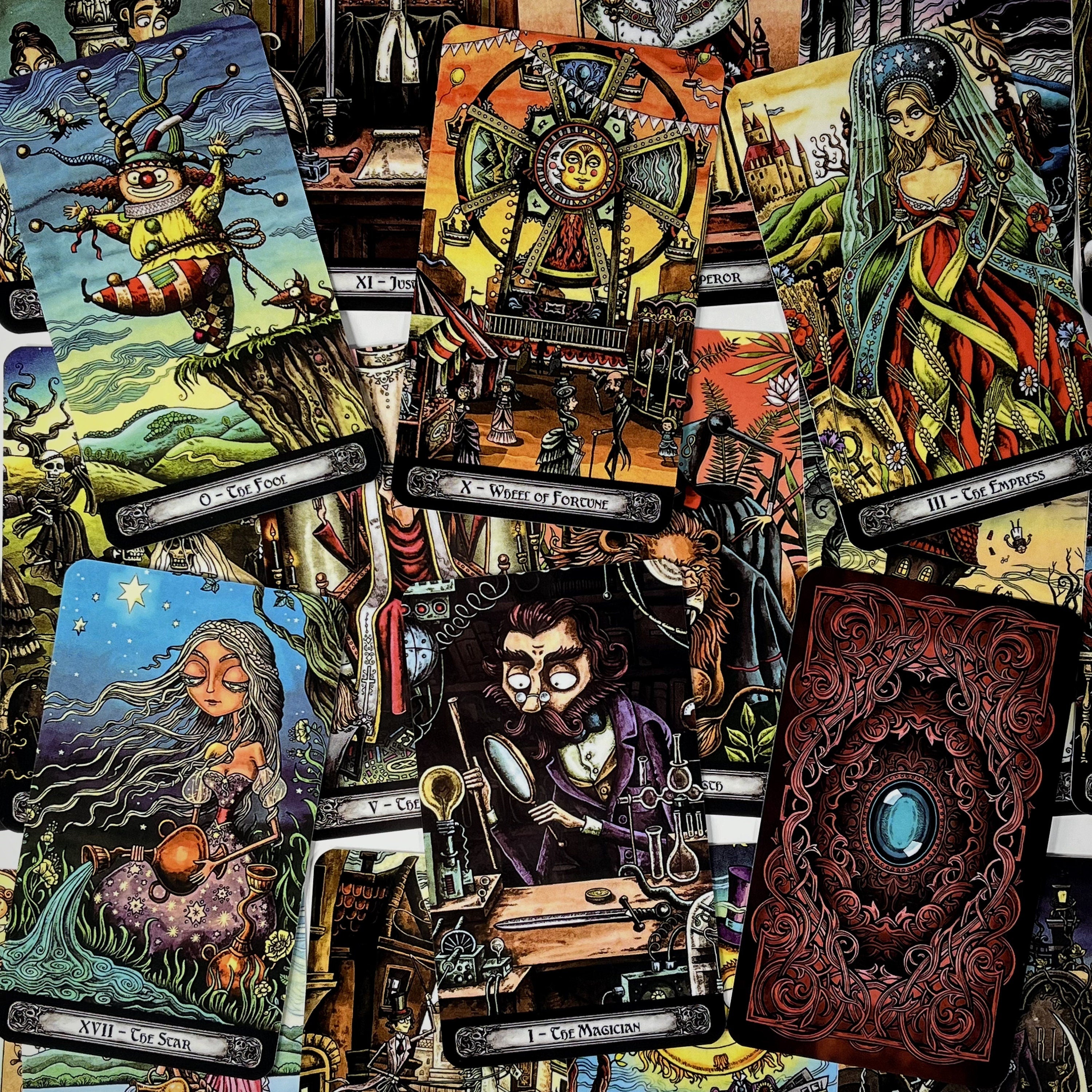 The Dark Mansion Tarot Cards
