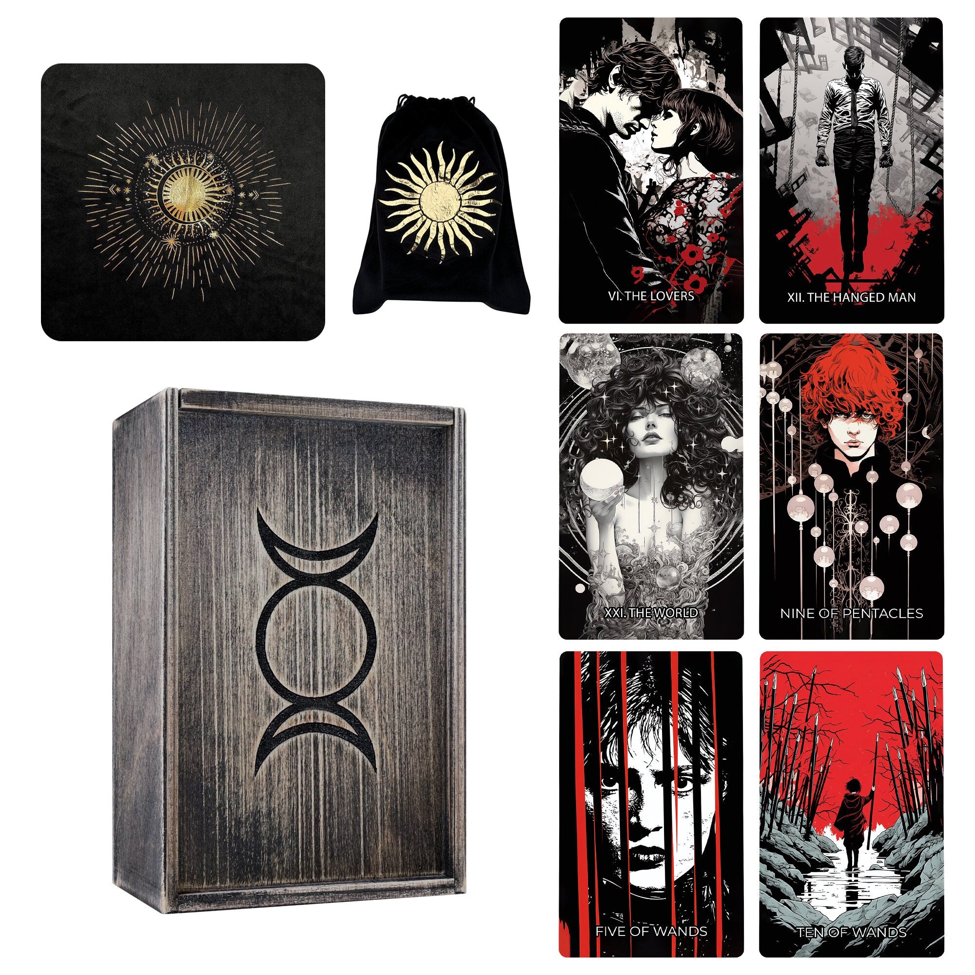 Monohrom Tarot Cards