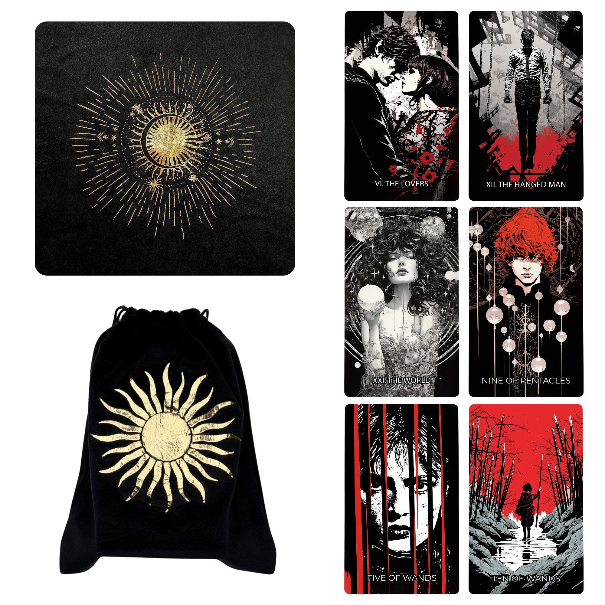 Monohrom Tarot Cards
