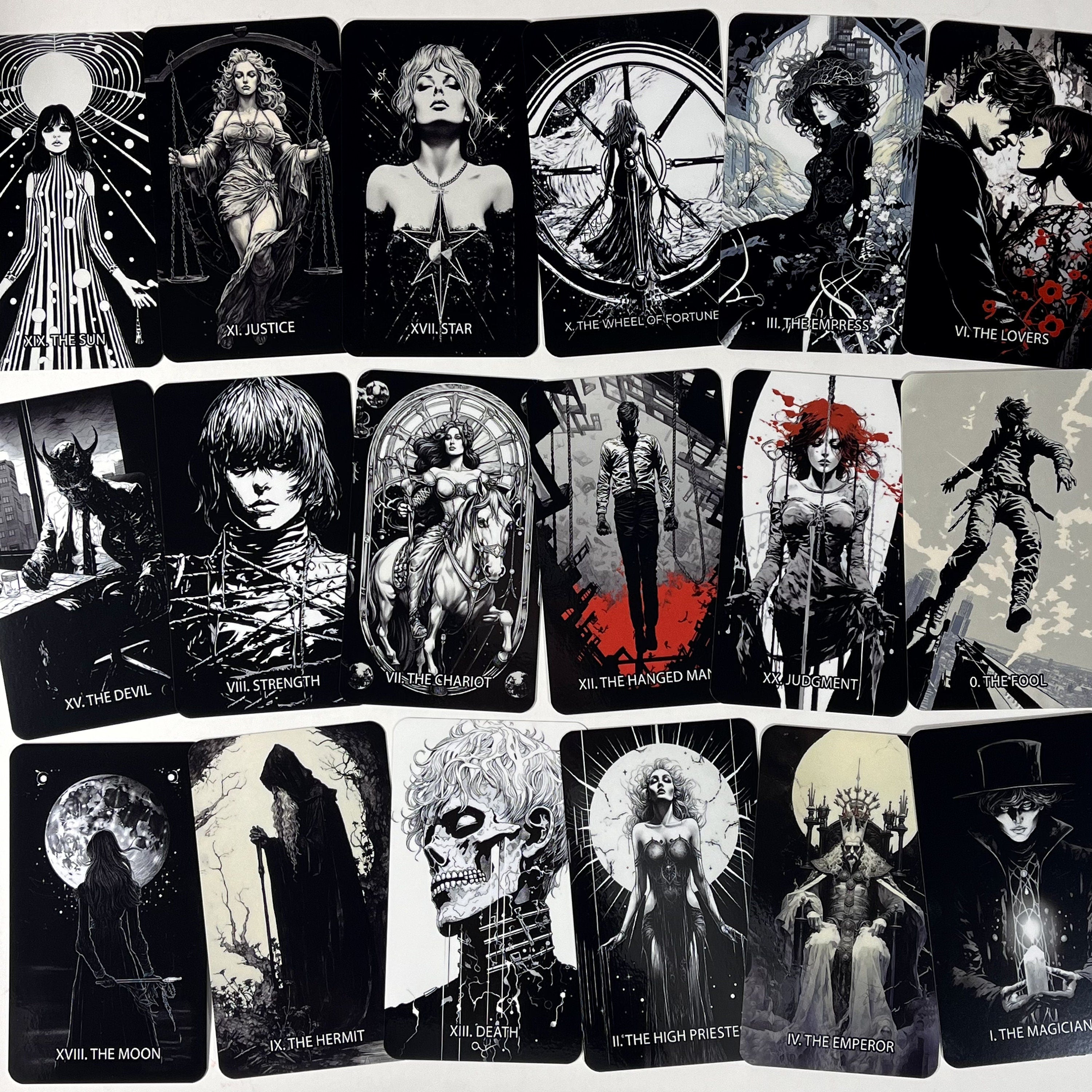 Monohrom Tarot Cards