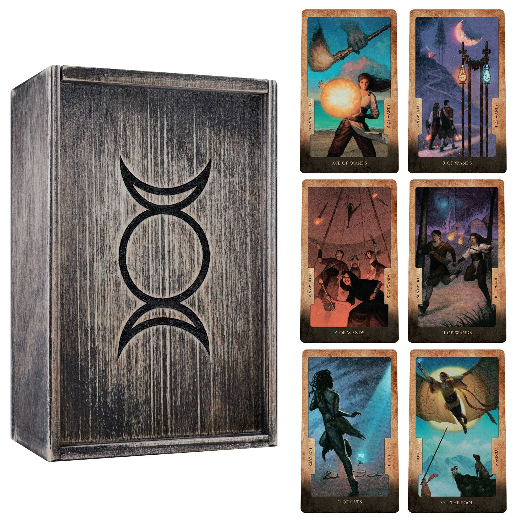 In Between Tarot Cards