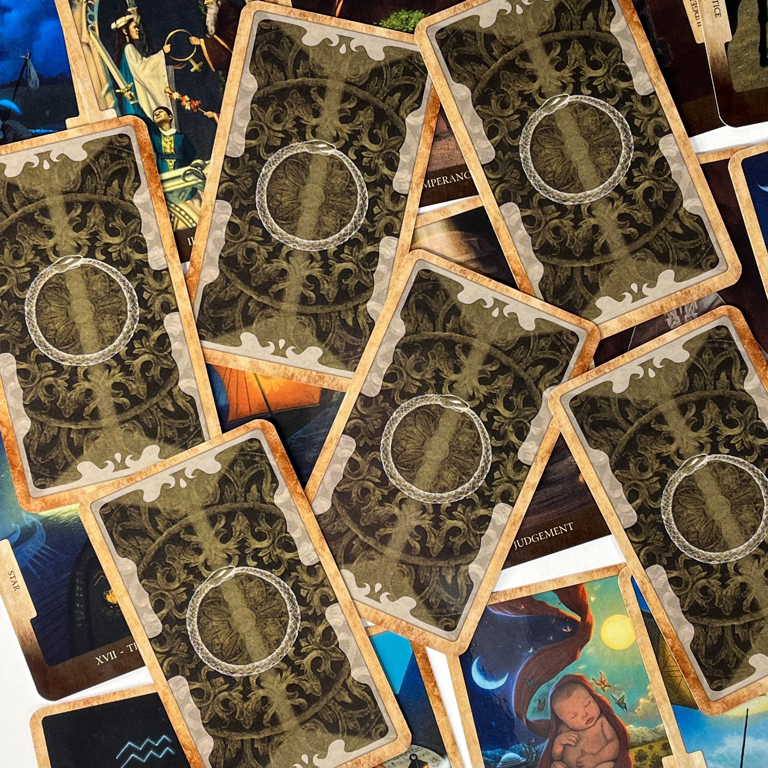 In Between Tarot Cards