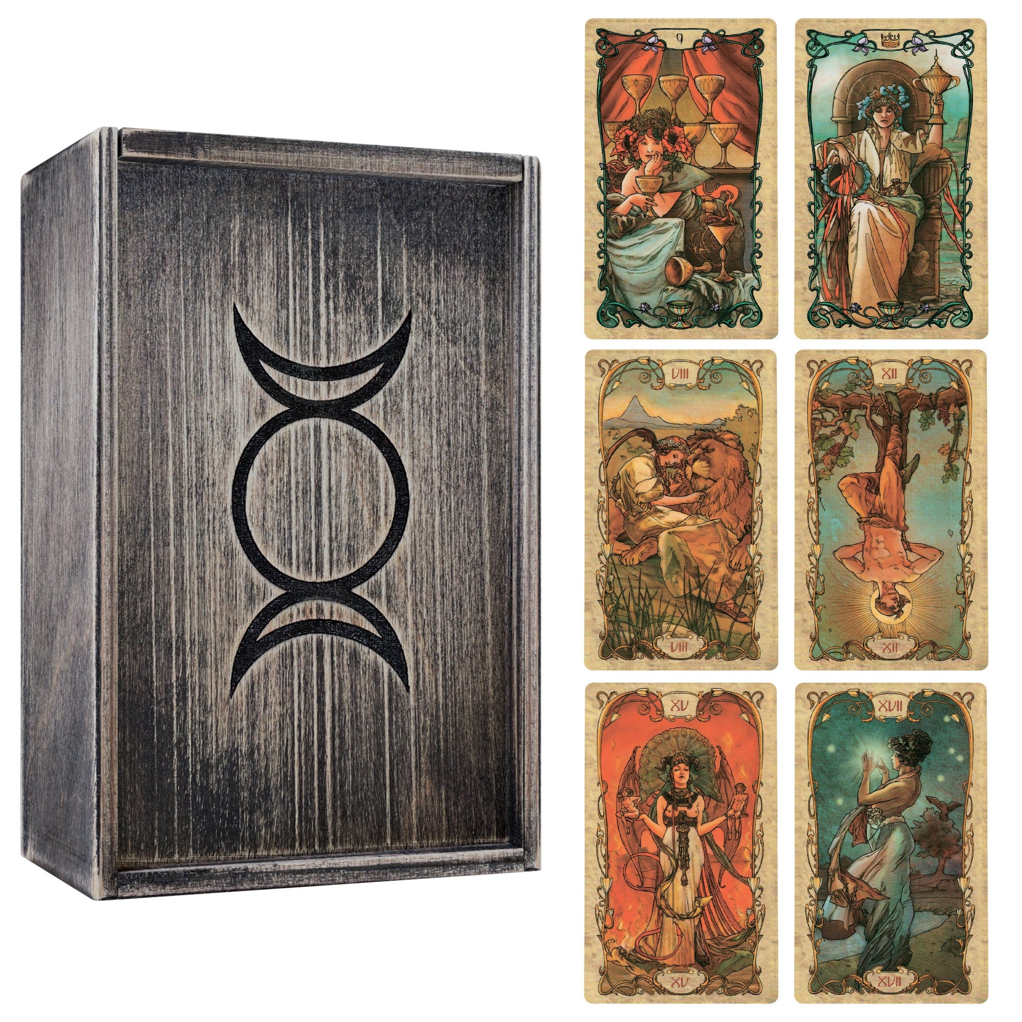 Mucha Tarot Cards