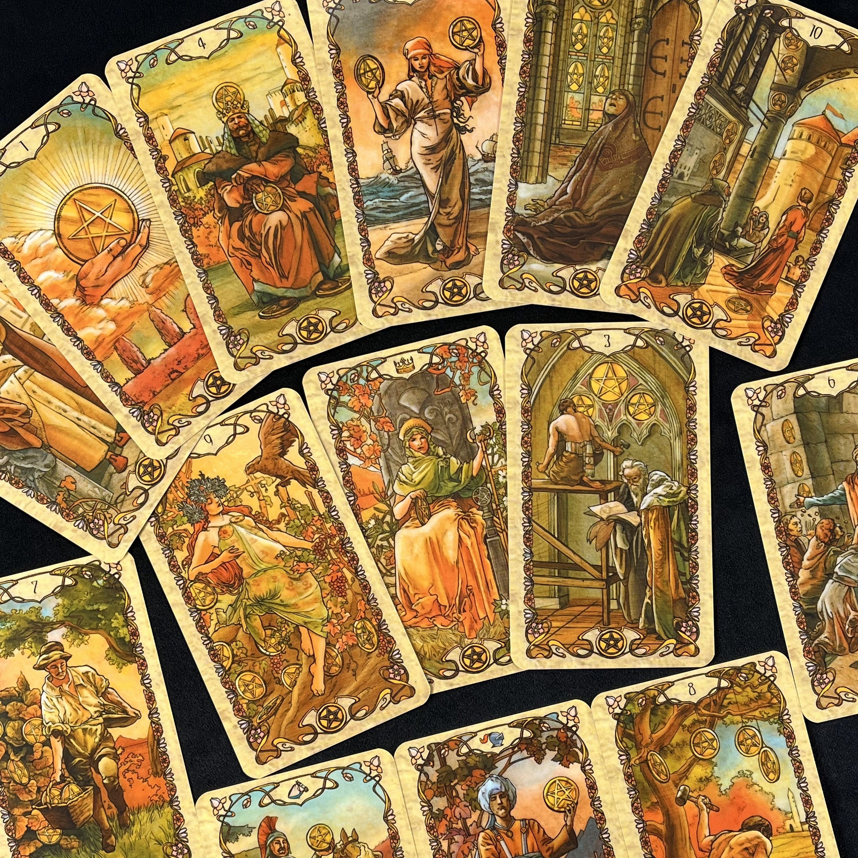 Mucha Tarot Cards