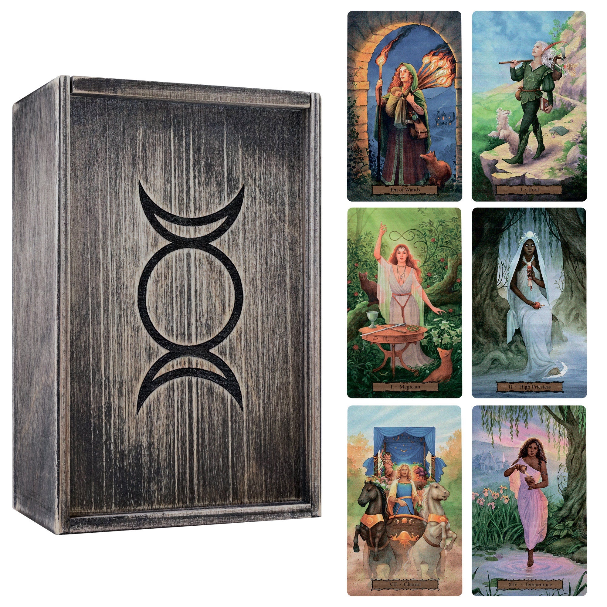 Tarot of the Witches Garden Cards