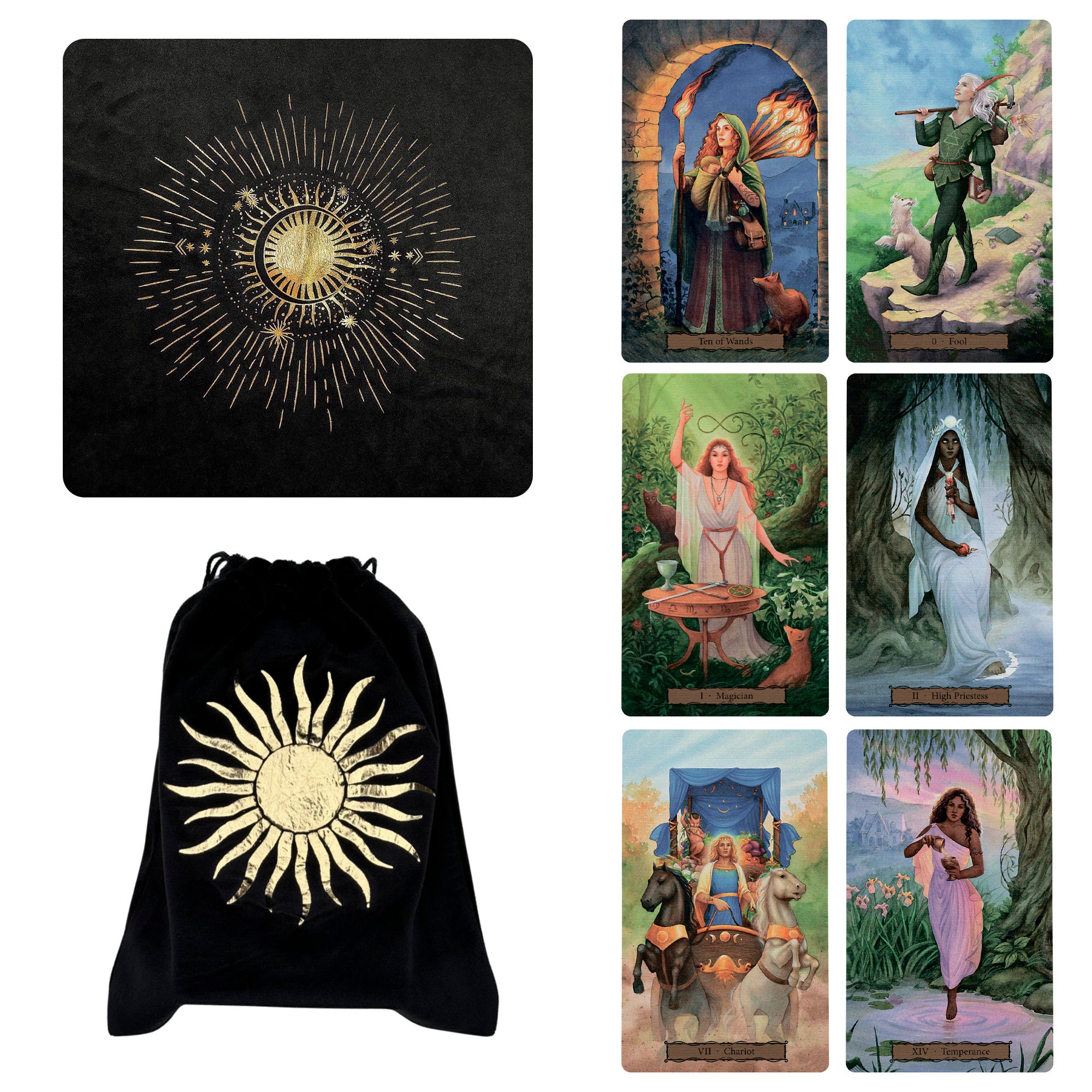 Tarot of the Witches Garden Cards
